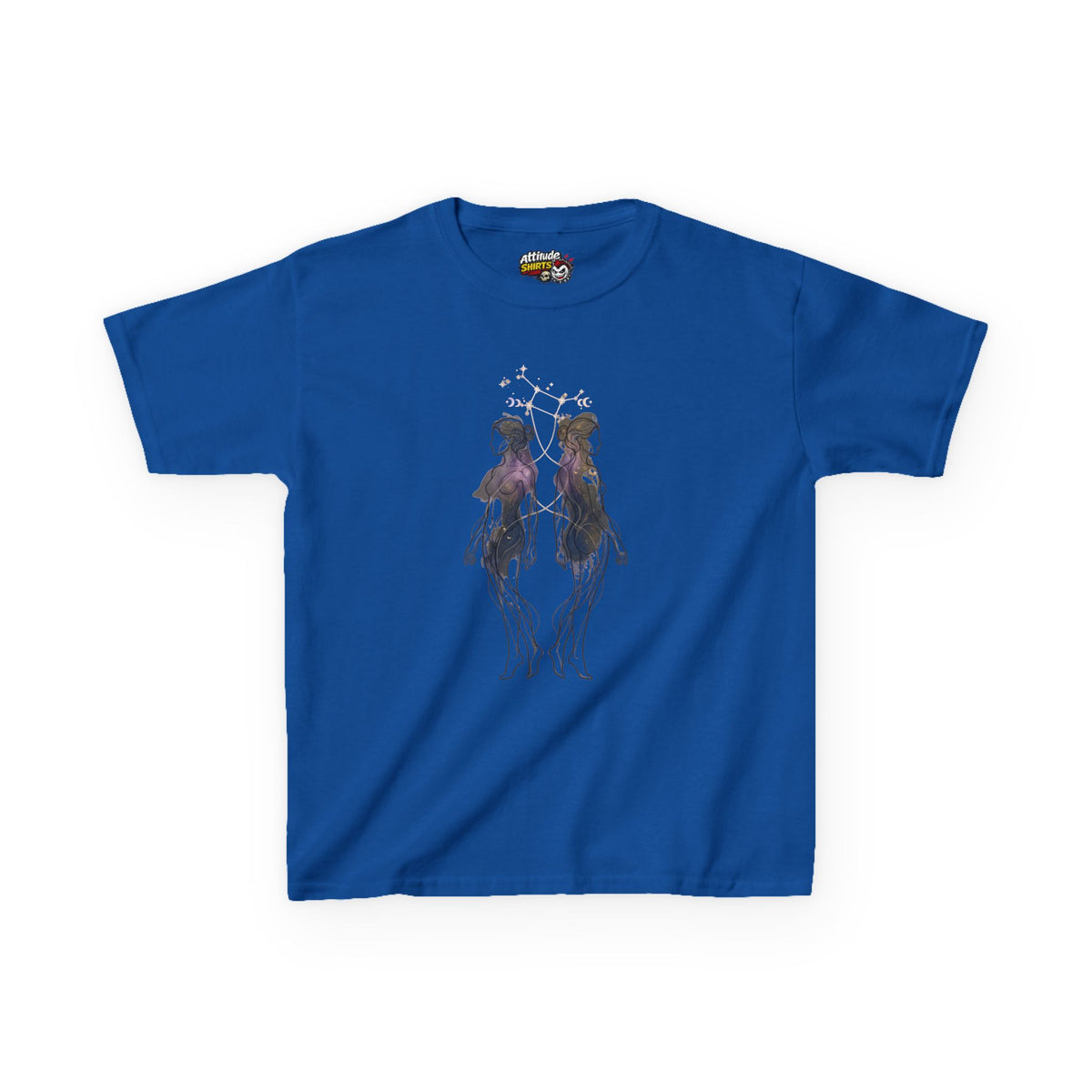"Gemini The Celestial Twins" Kids Tee