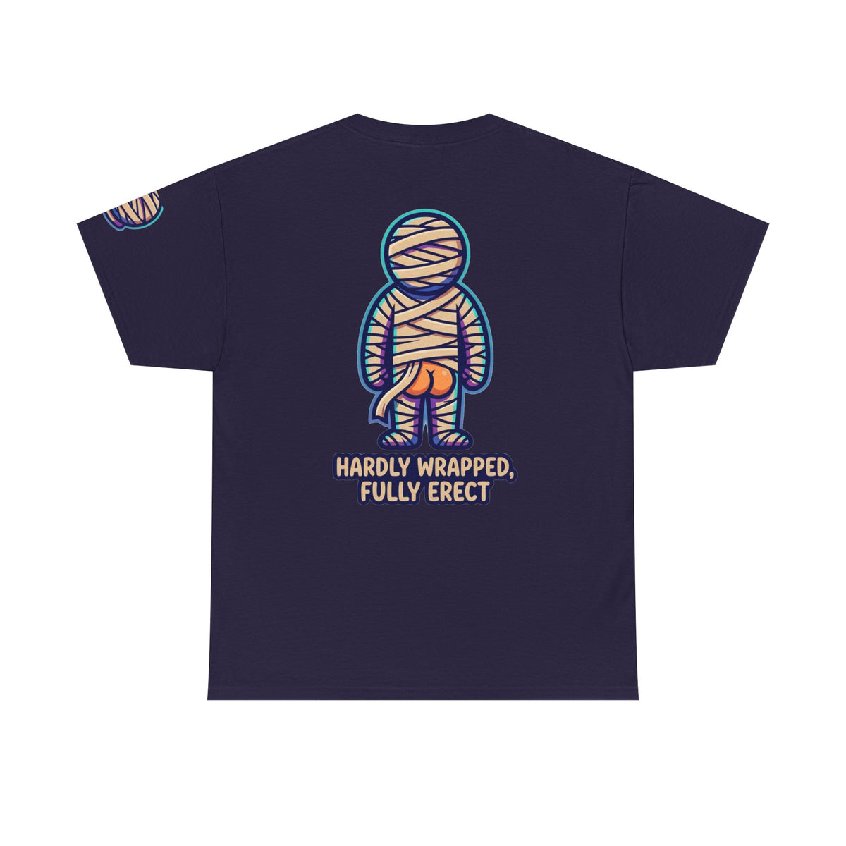 Color: Blackberry | Hardly Wrapped, Fully Erect Premium Graphic Tee