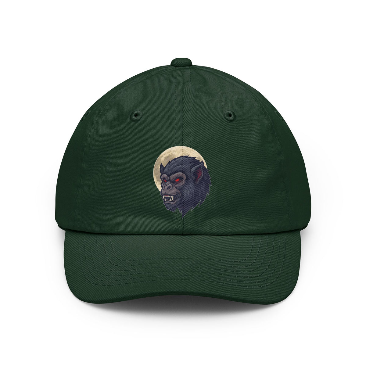 Color: Forest Green | Ahool (Javan Folklore) Dad Hat — Graphic