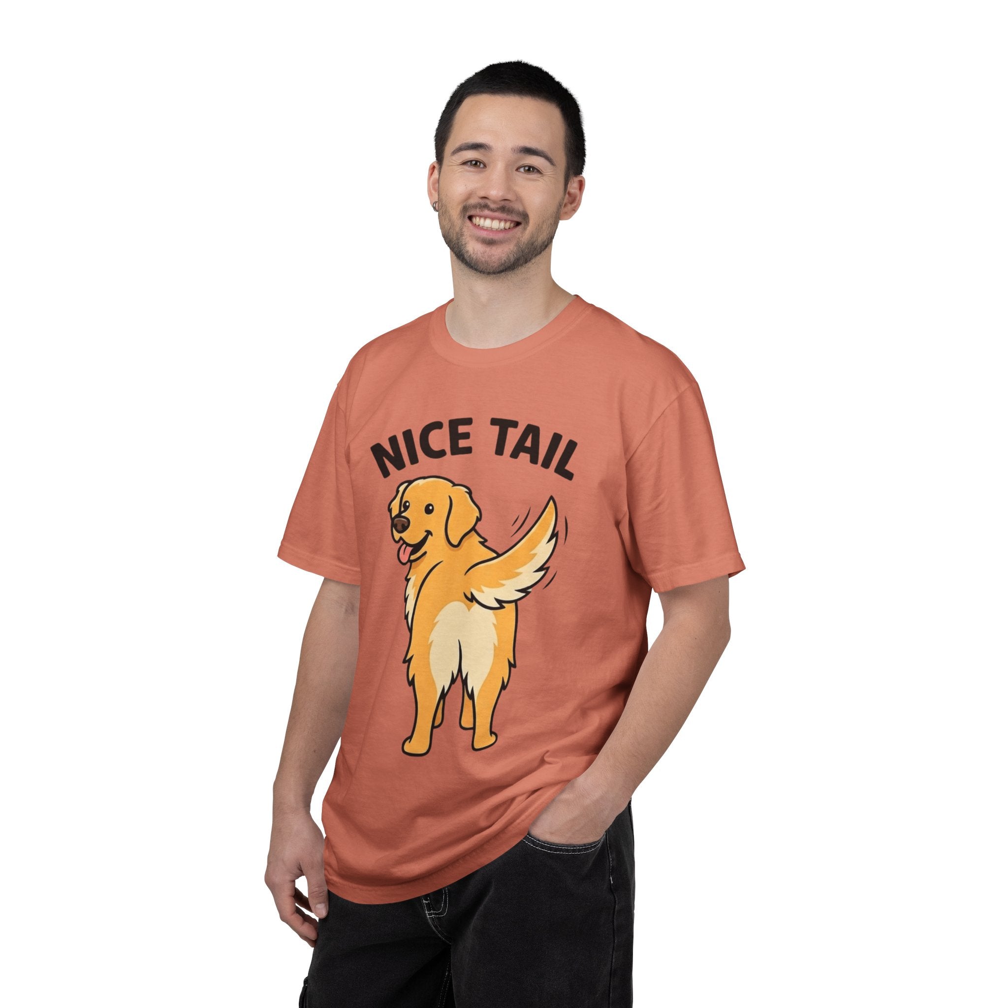 "Nice Tail" Unisex Garment-Dyed Tee