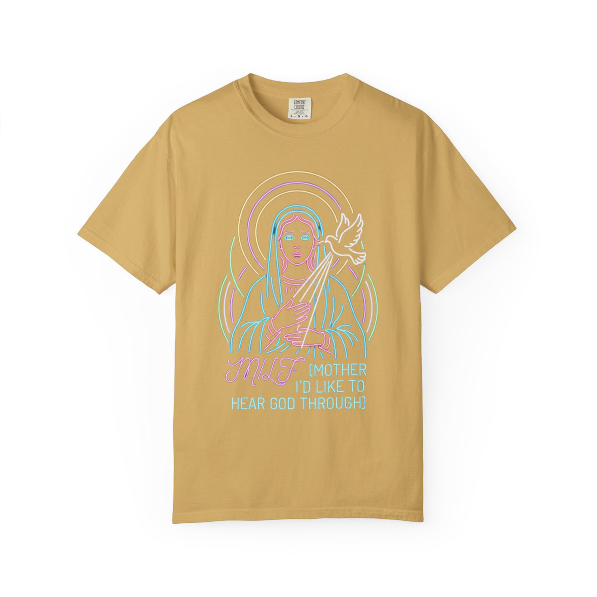 "Good Book Series MILF" Unisex Garment-Dyed Tee