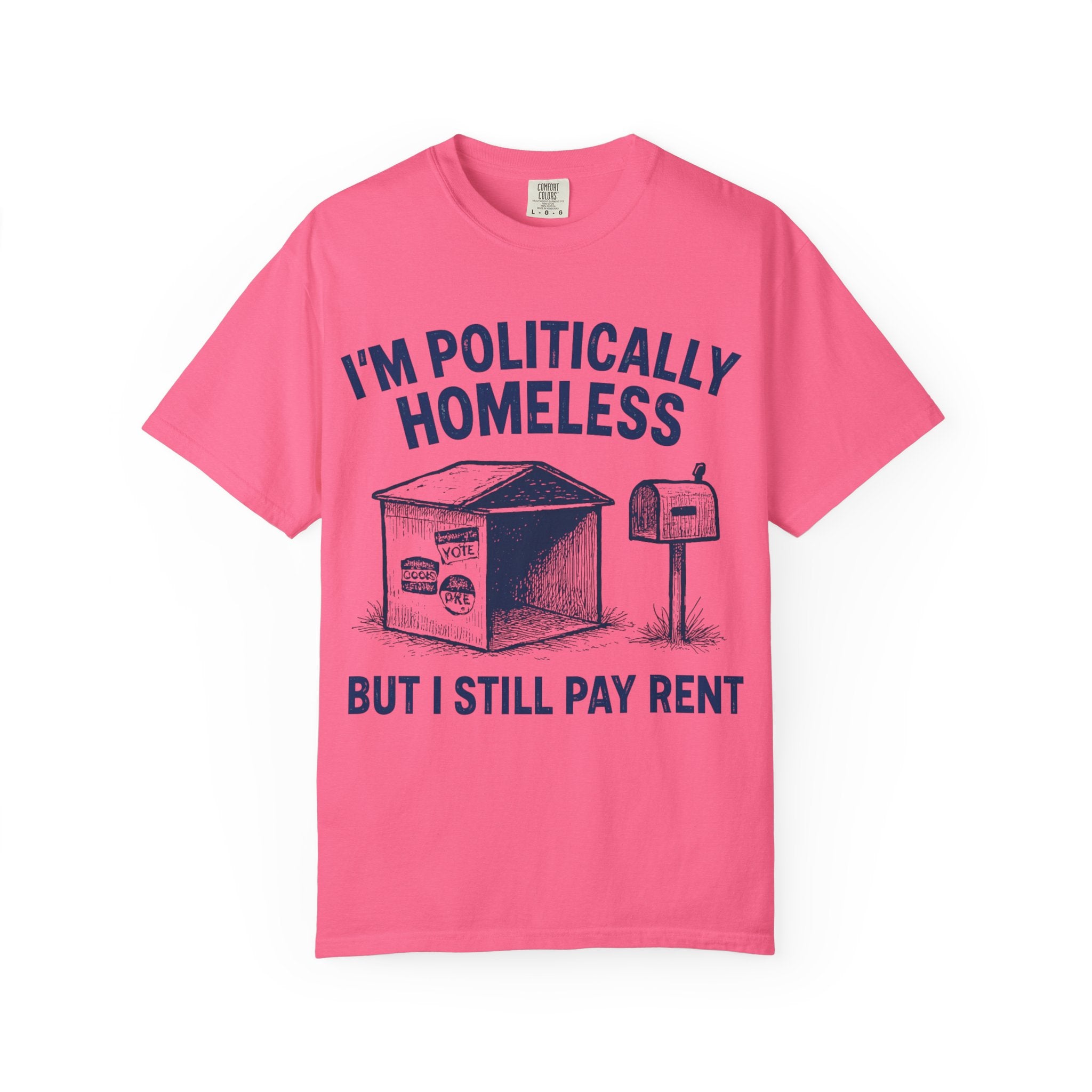 "The "Safe Space" Sentry"  Unisex Garment-Dyed T-shirt