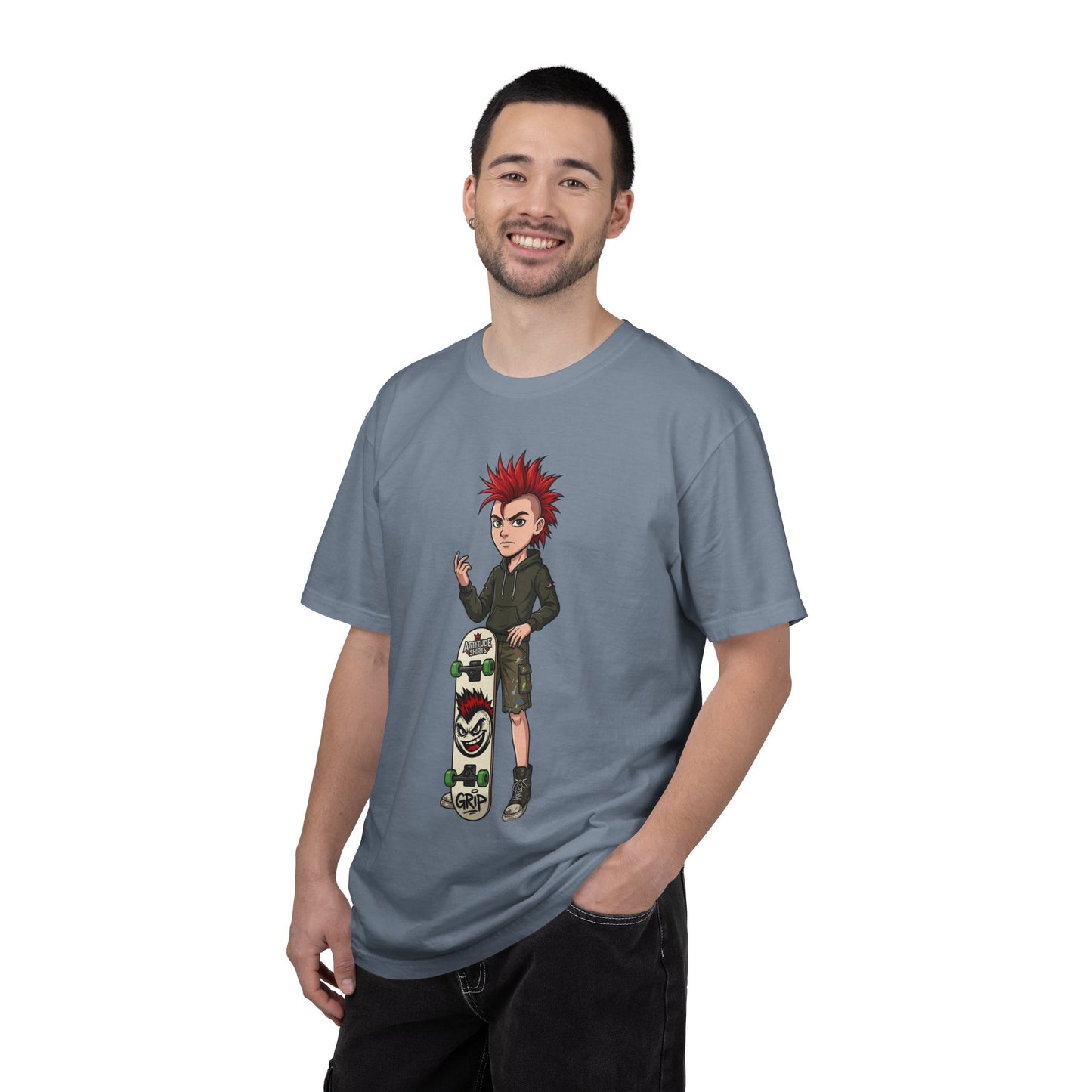 "Skater" Unisex Garment-Dyed Tee