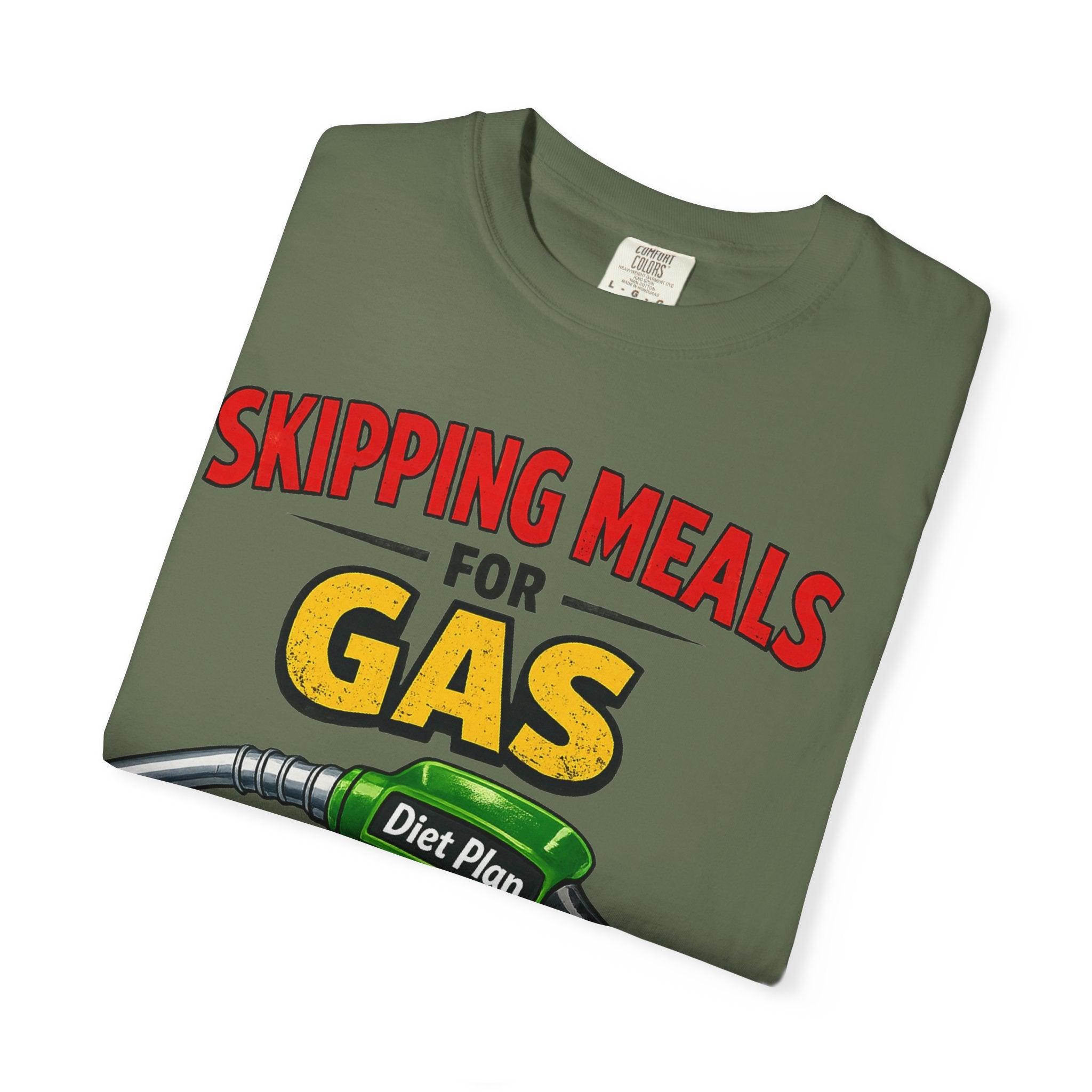 "The High-Octane Diet Plan" Unisex Garment-Dyed T-shirt
