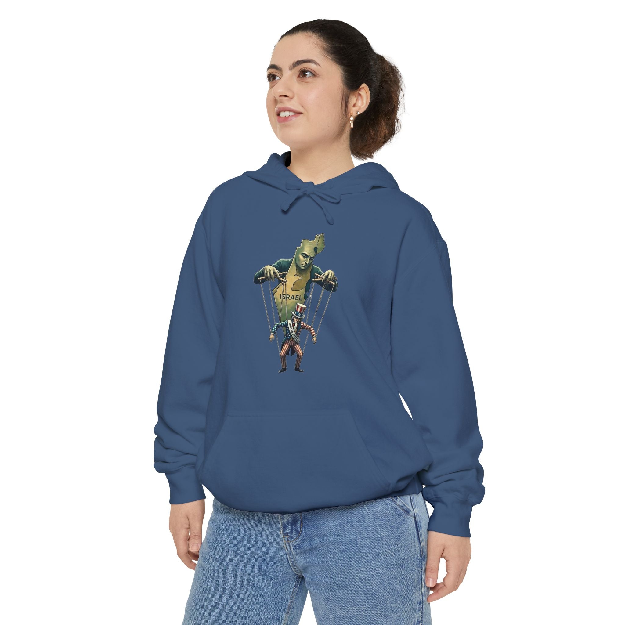 Strings Attached | Garment-Dyed Hoodie — AttitudeShirts