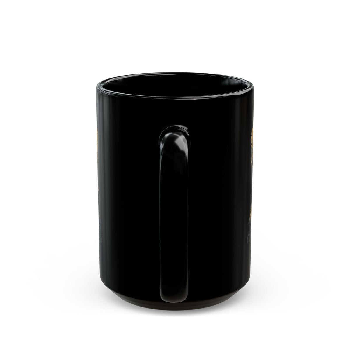 "11th and 12th Commandment" Black Ceramic Mug