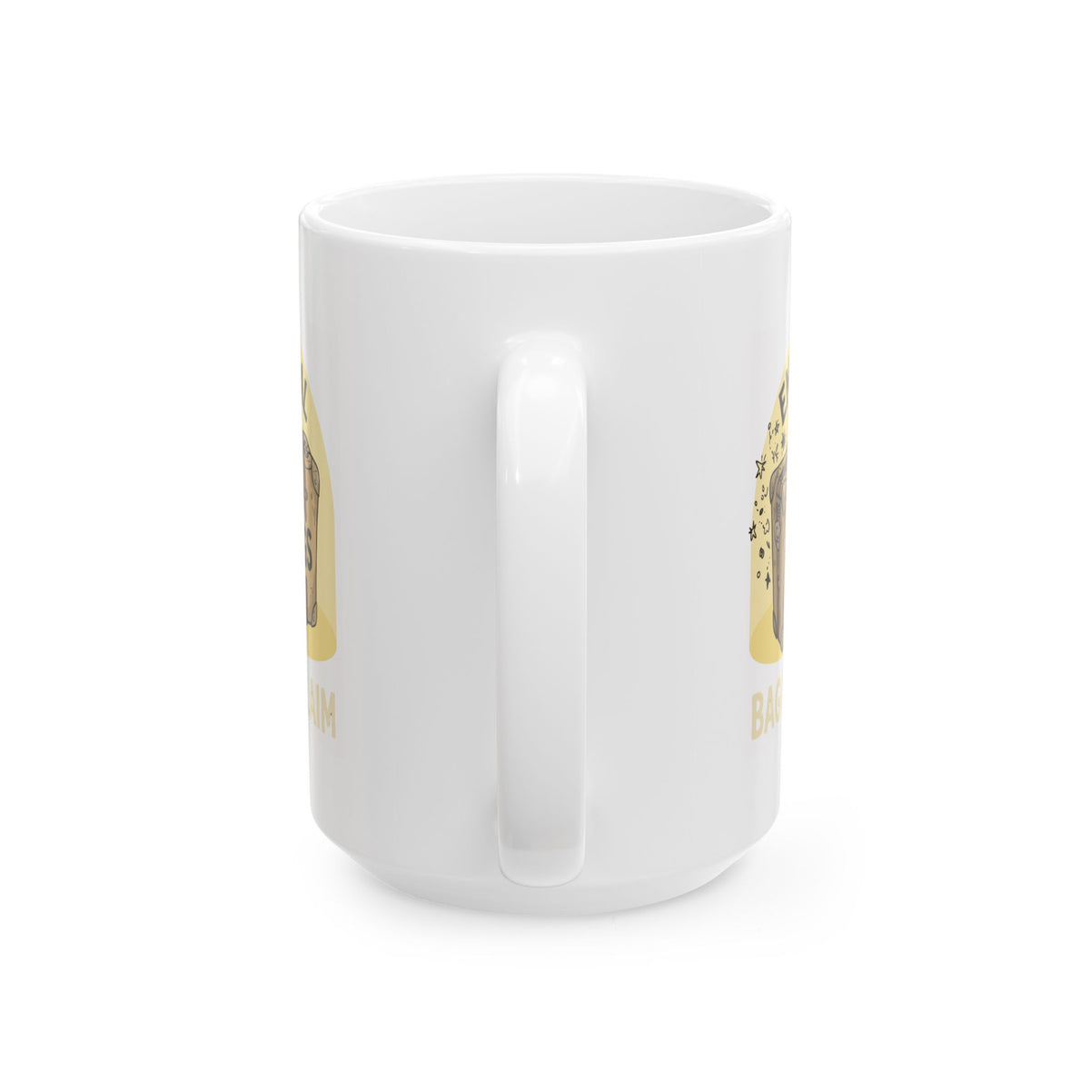 "Emotional Baggage Claim" White Ceramic Mug