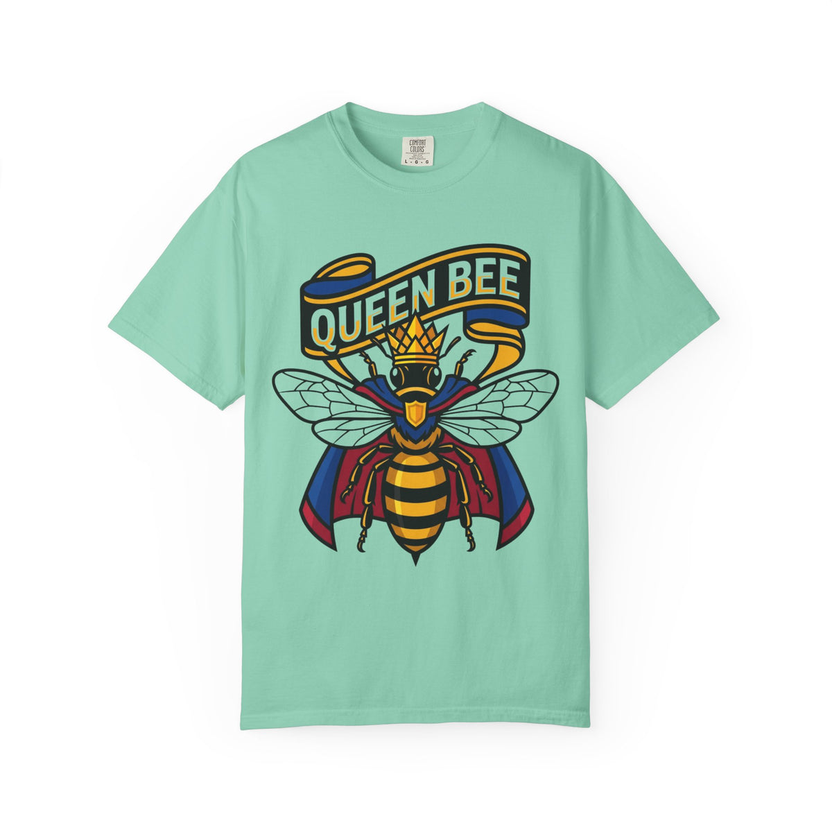 Color: Island Reef | Queen Bee Unisex Garment-Dyed Tee