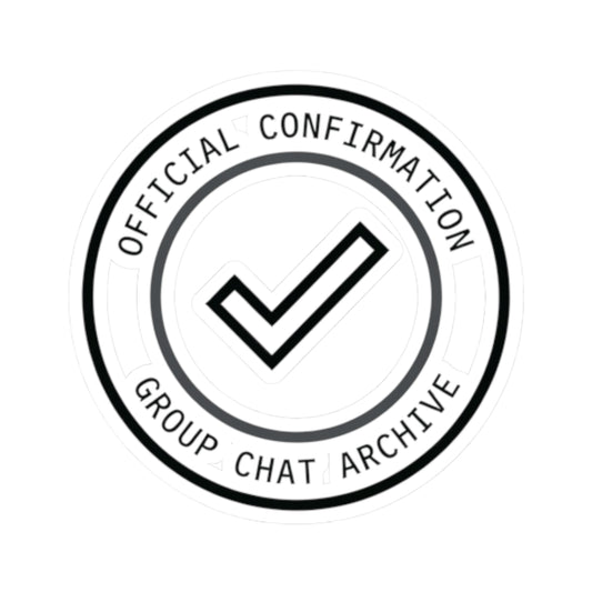 "Group Chat" Sticker