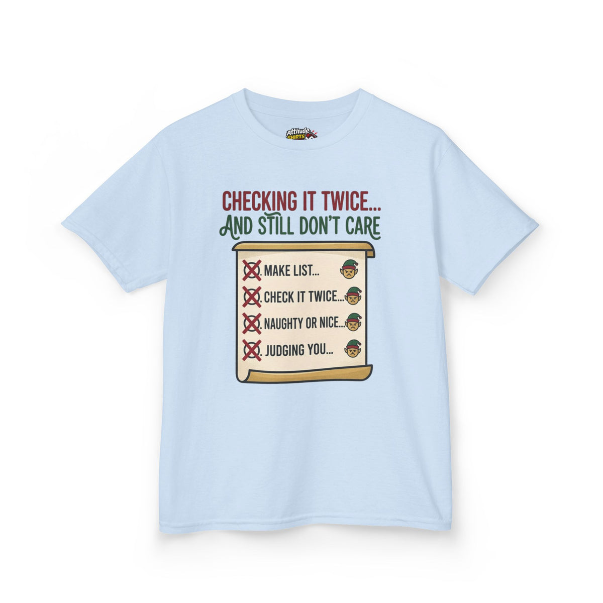 "Checking It Twice" Kids Tee