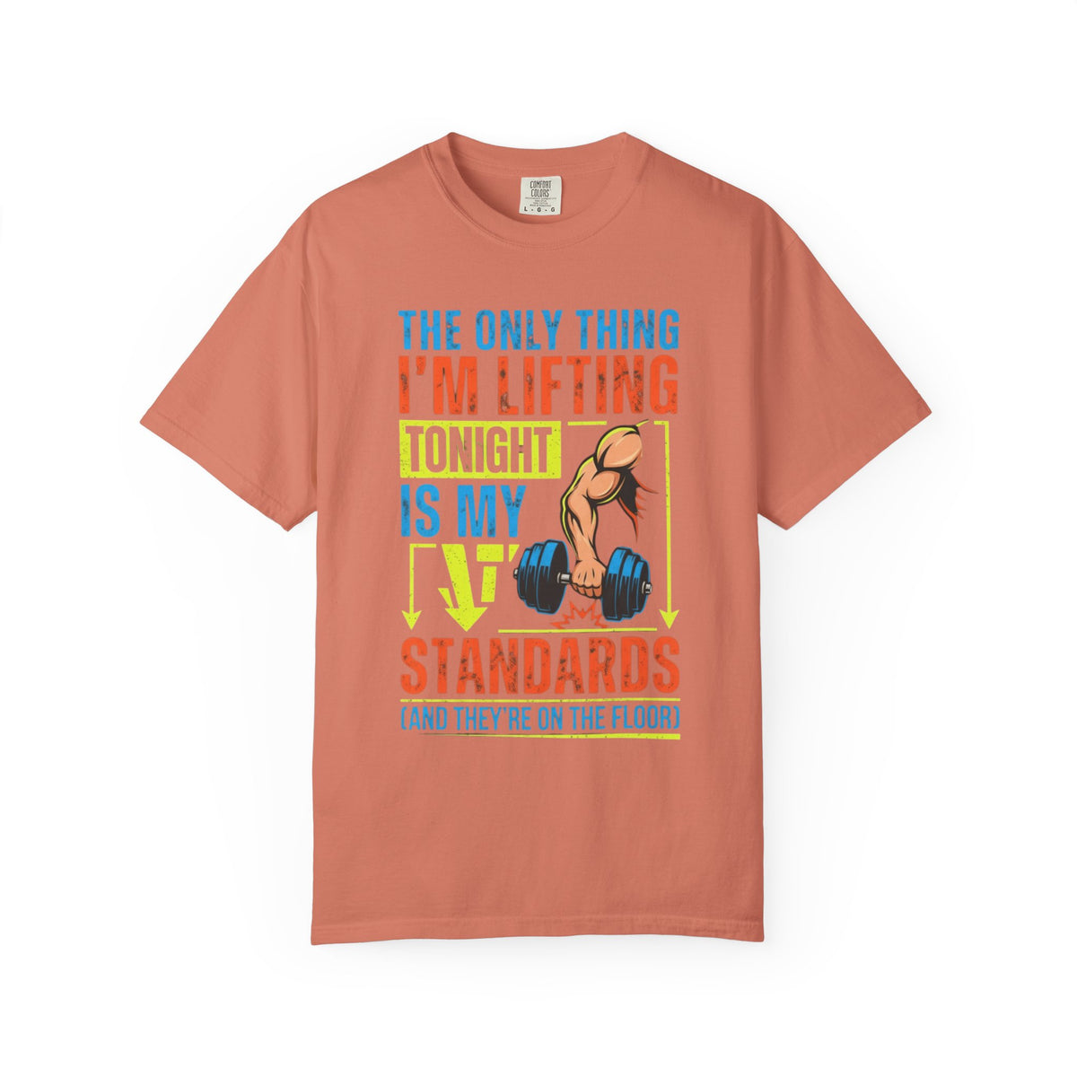 "Lifting Standards" Unisex Garment-Dyed Tee