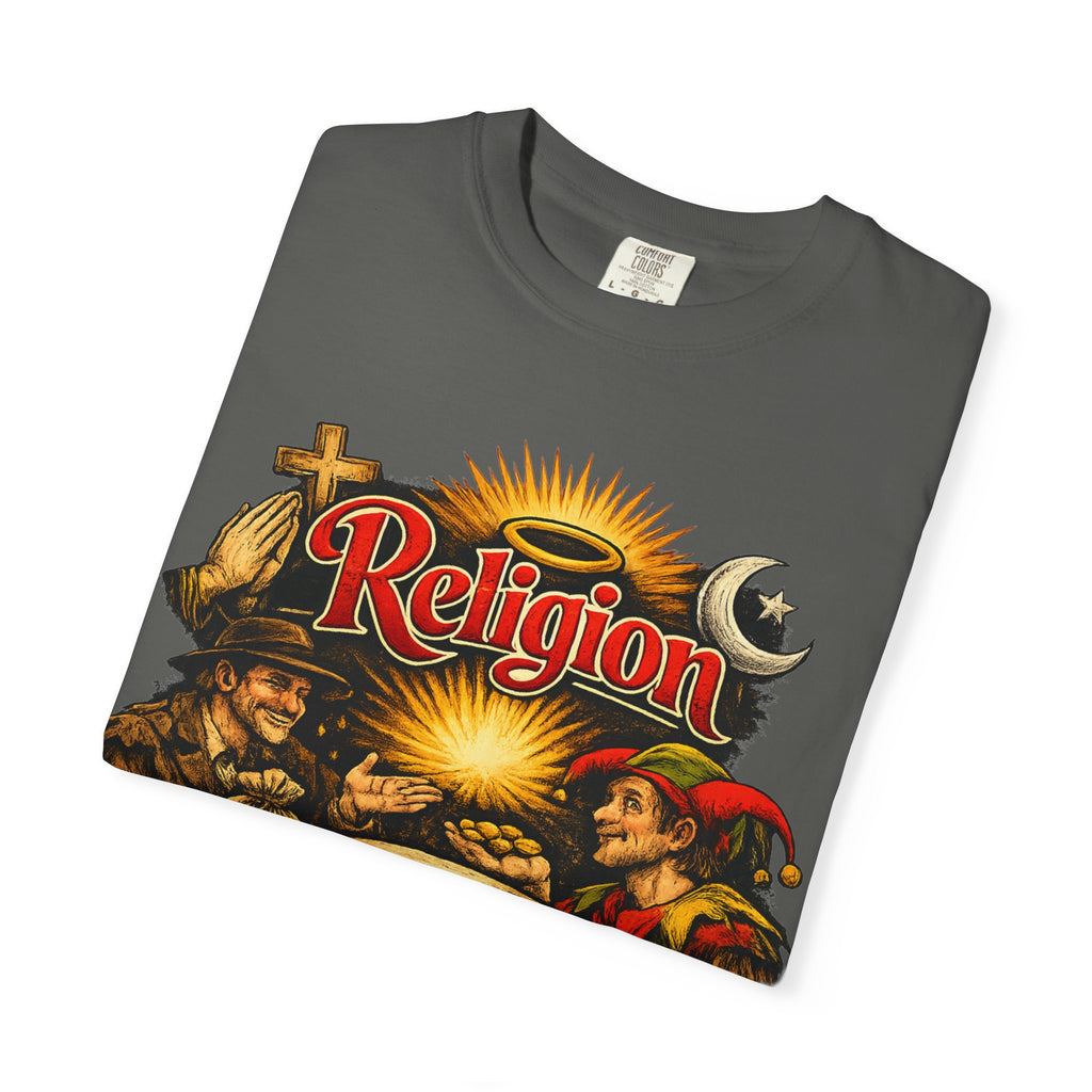 "The Original Transaction" Unisex Garment-Dyed T-shirt