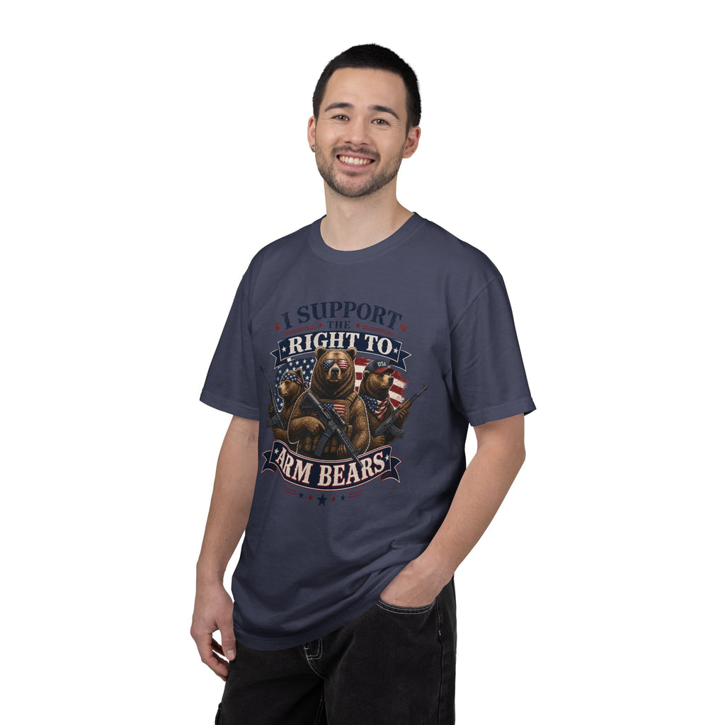 "Armed Bears" Unisex Garment-Dyed Tee