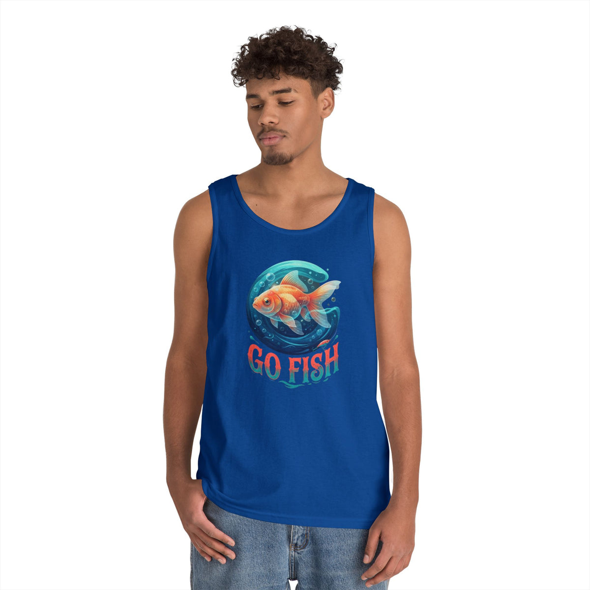Color: Royal | Go Fish Tank Top