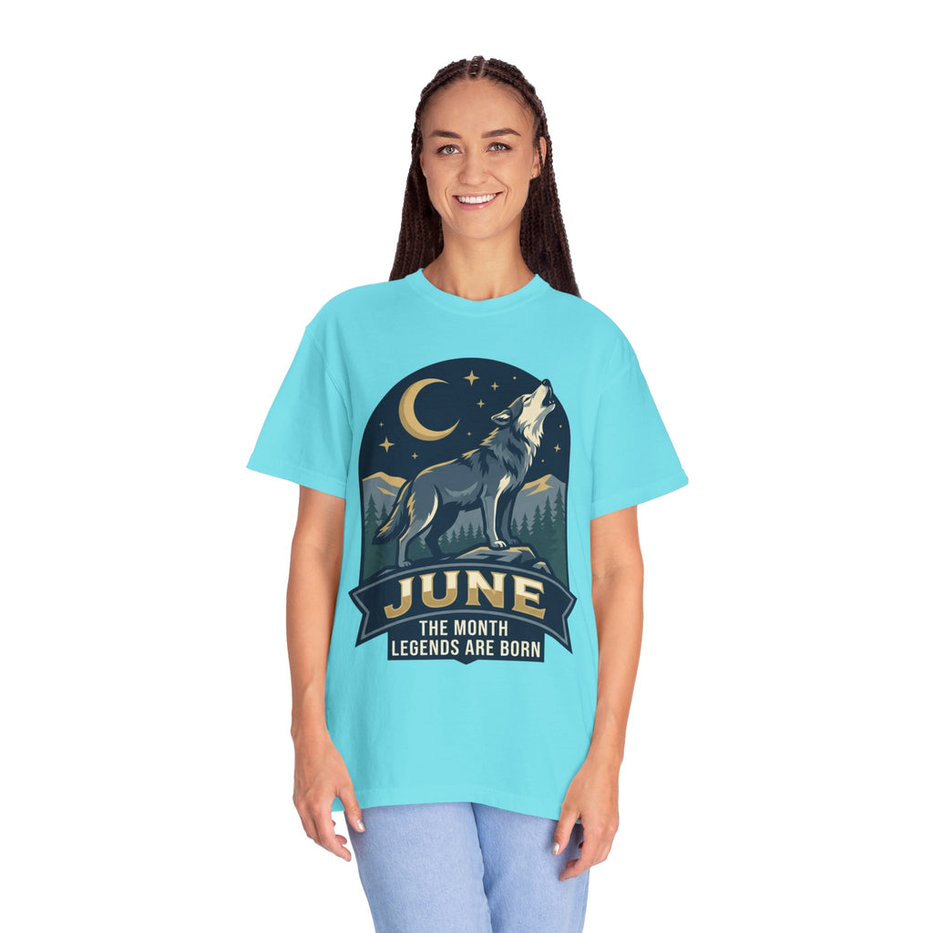 "June Legend" Unisex Garment-Dyed Tee