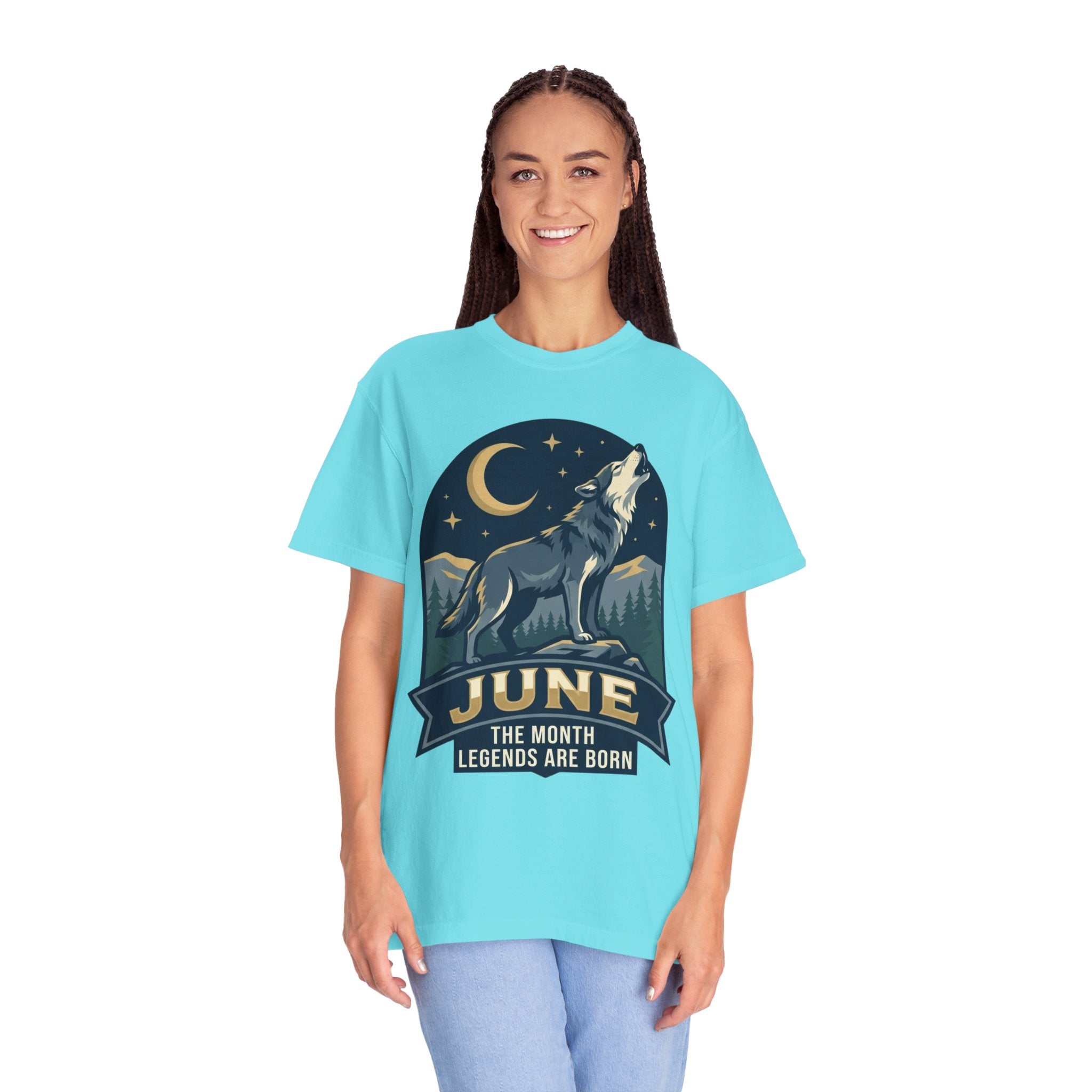 "June Legend" Unisex Garment-Dyed Tee