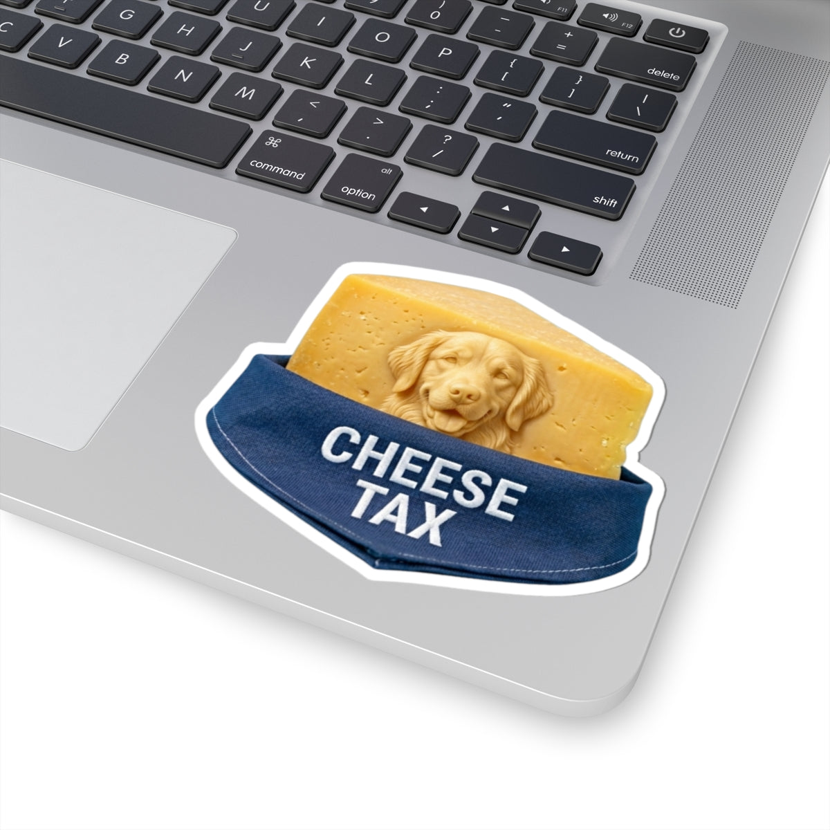 "Cheese Tax" Sticker