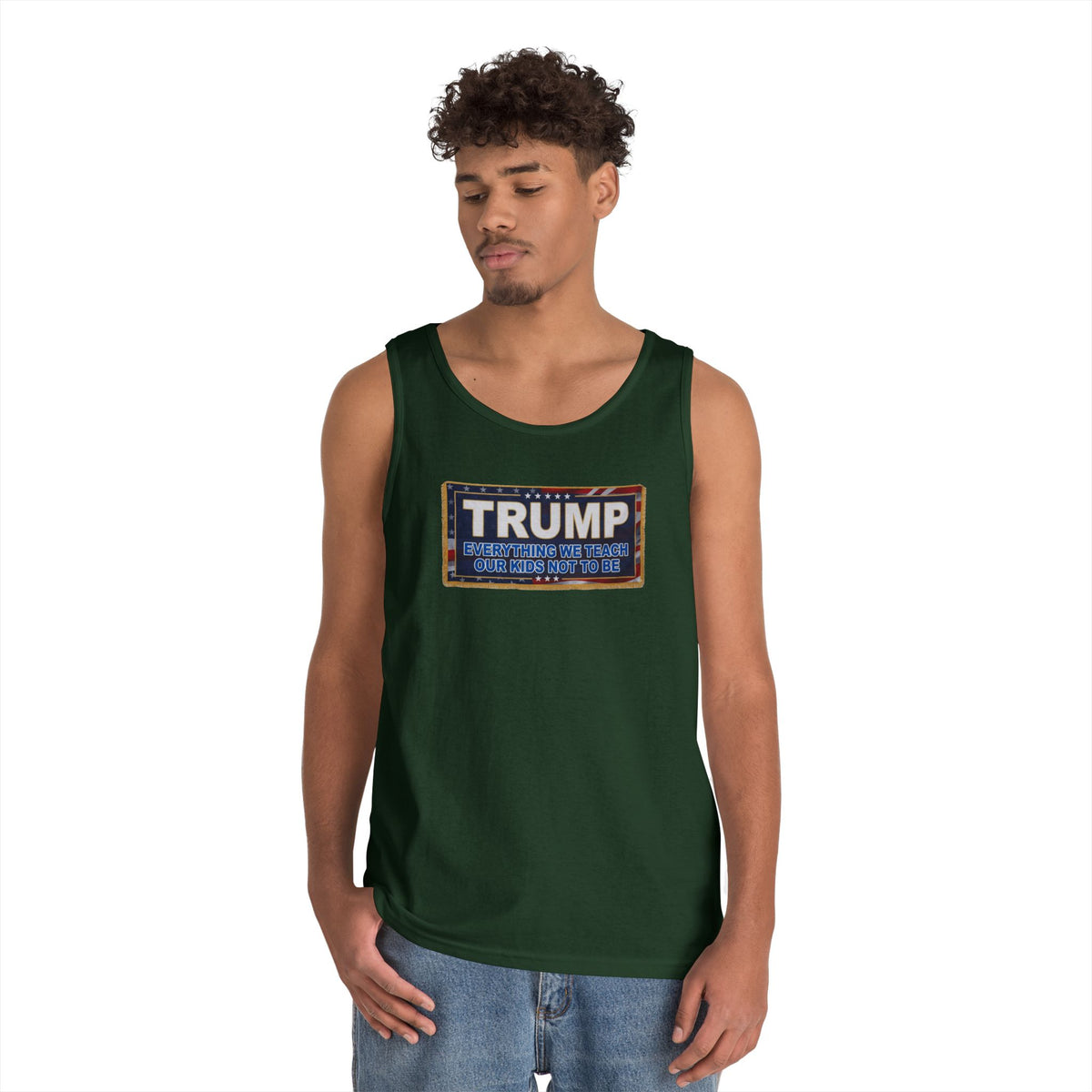 "Trump Teach Our Kids" Tank Top