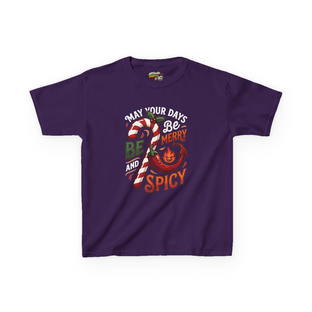 "May Your Days Be Merry and Spicy" Kids Tee