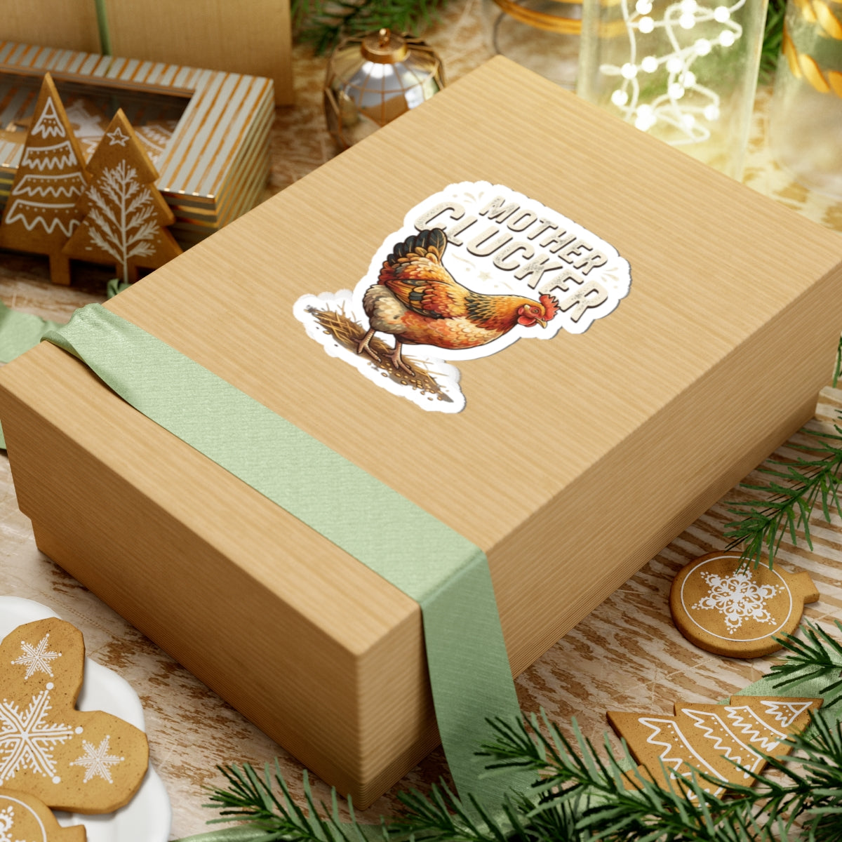 "Mother Clucker" Sticker — Main
