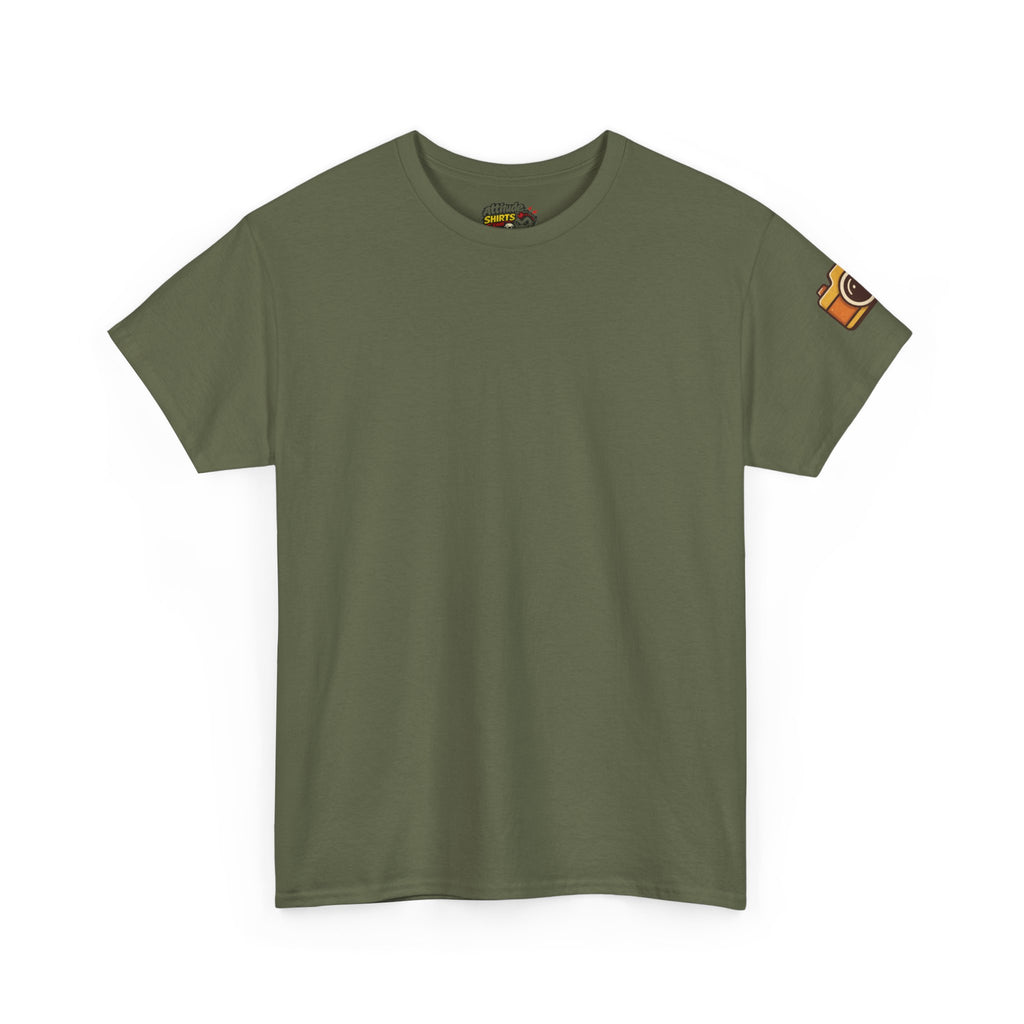 "Eyes Closed As Usual" Premium Graphic Tee
