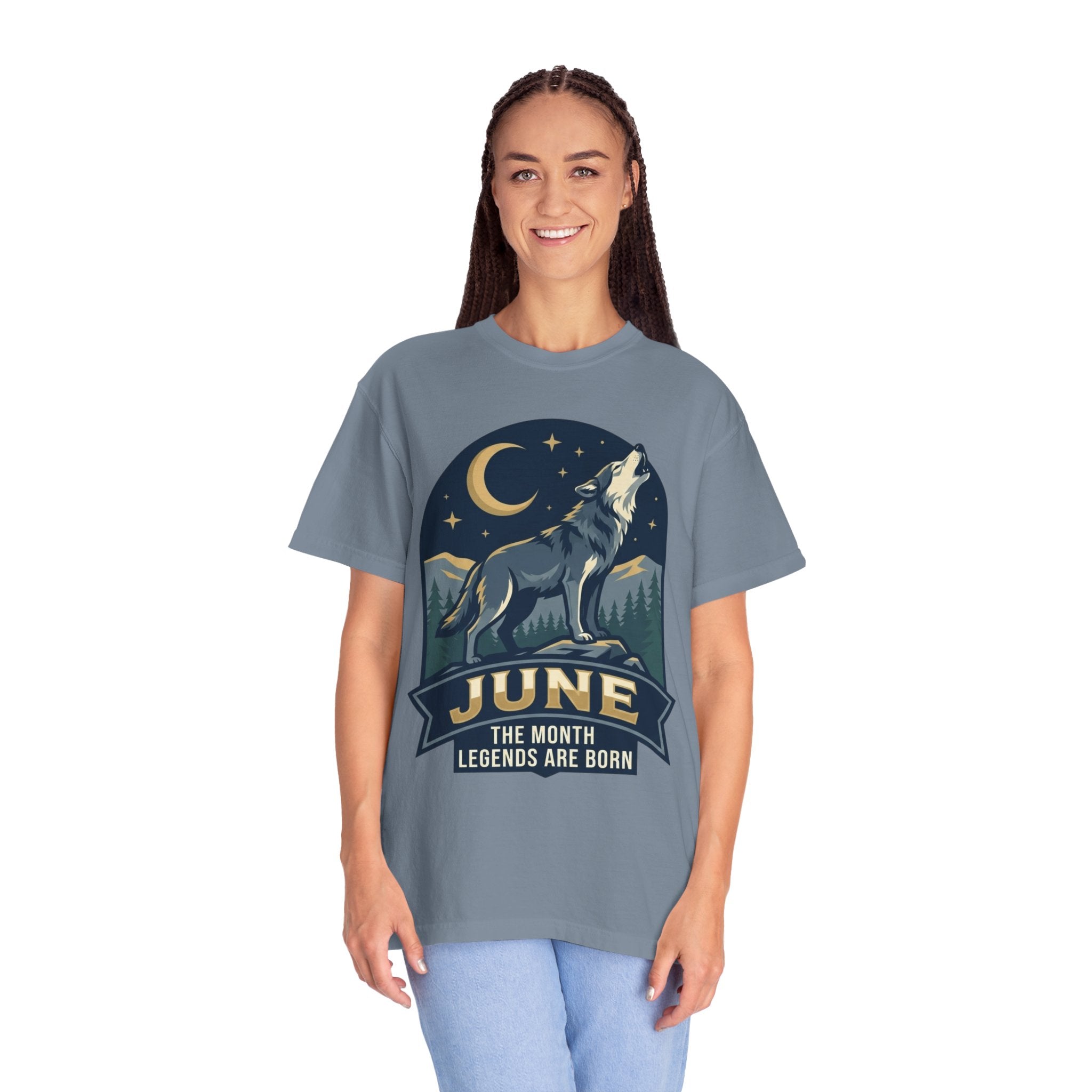 "June Legend" Unisex Garment-Dyed Tee