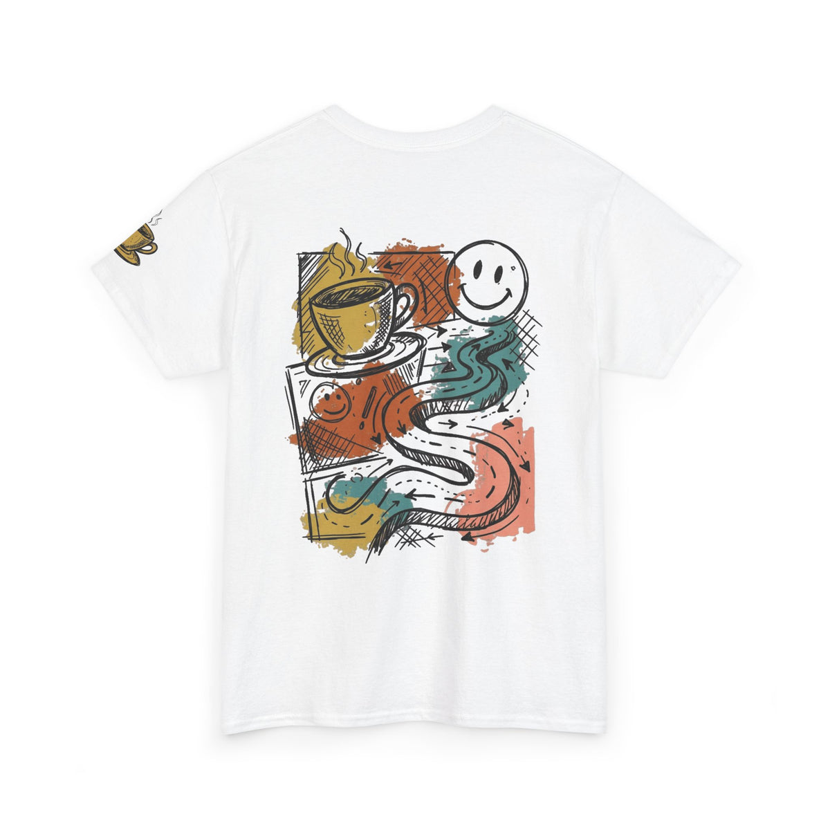 "Happy Coffee" Premium Graphic Tee