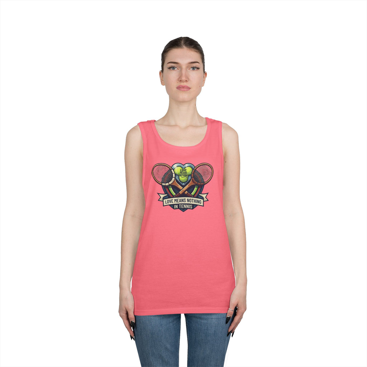 "Love Means Nothing in Tennis" Tank Top