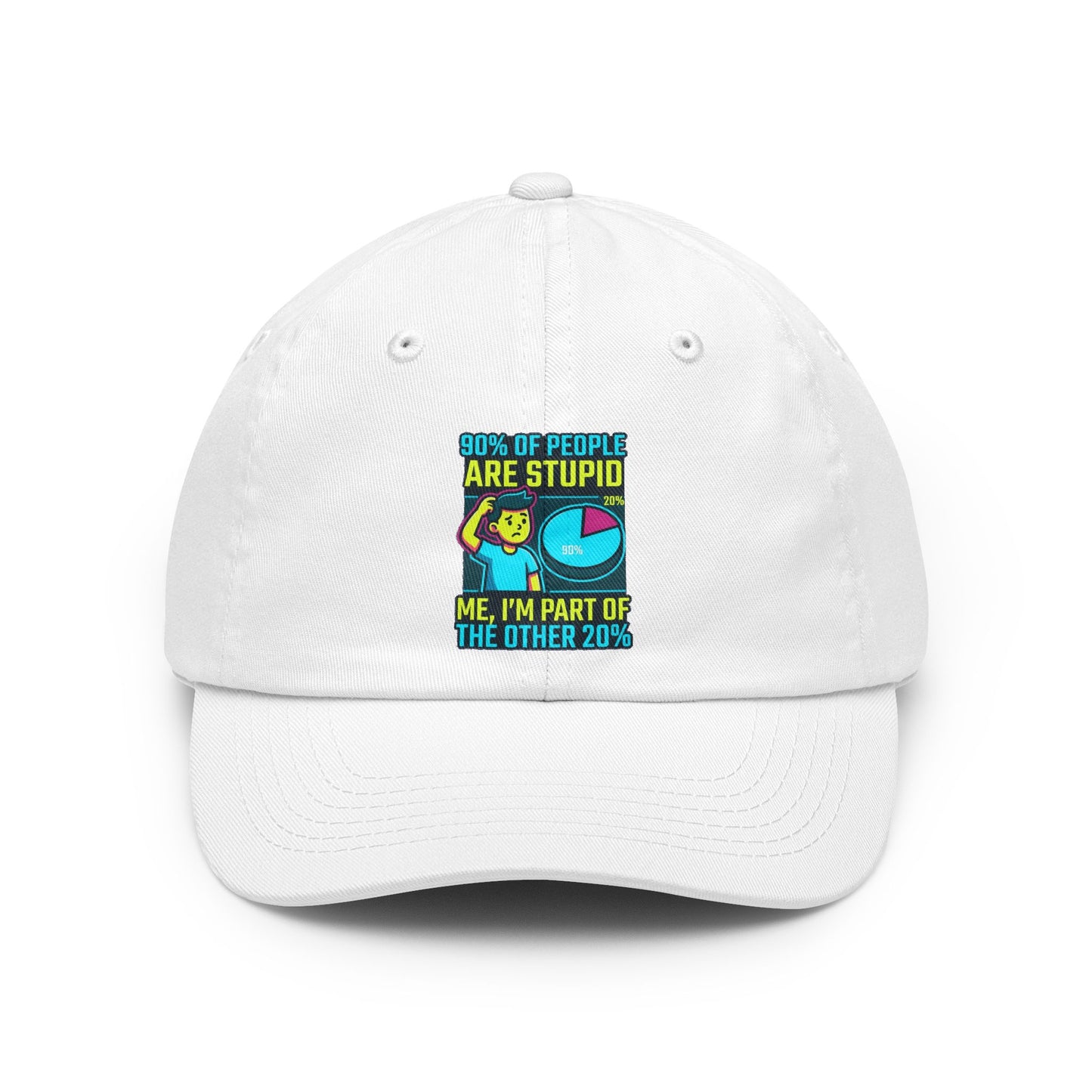 "90% Of People Are Stupid" Dad Hat