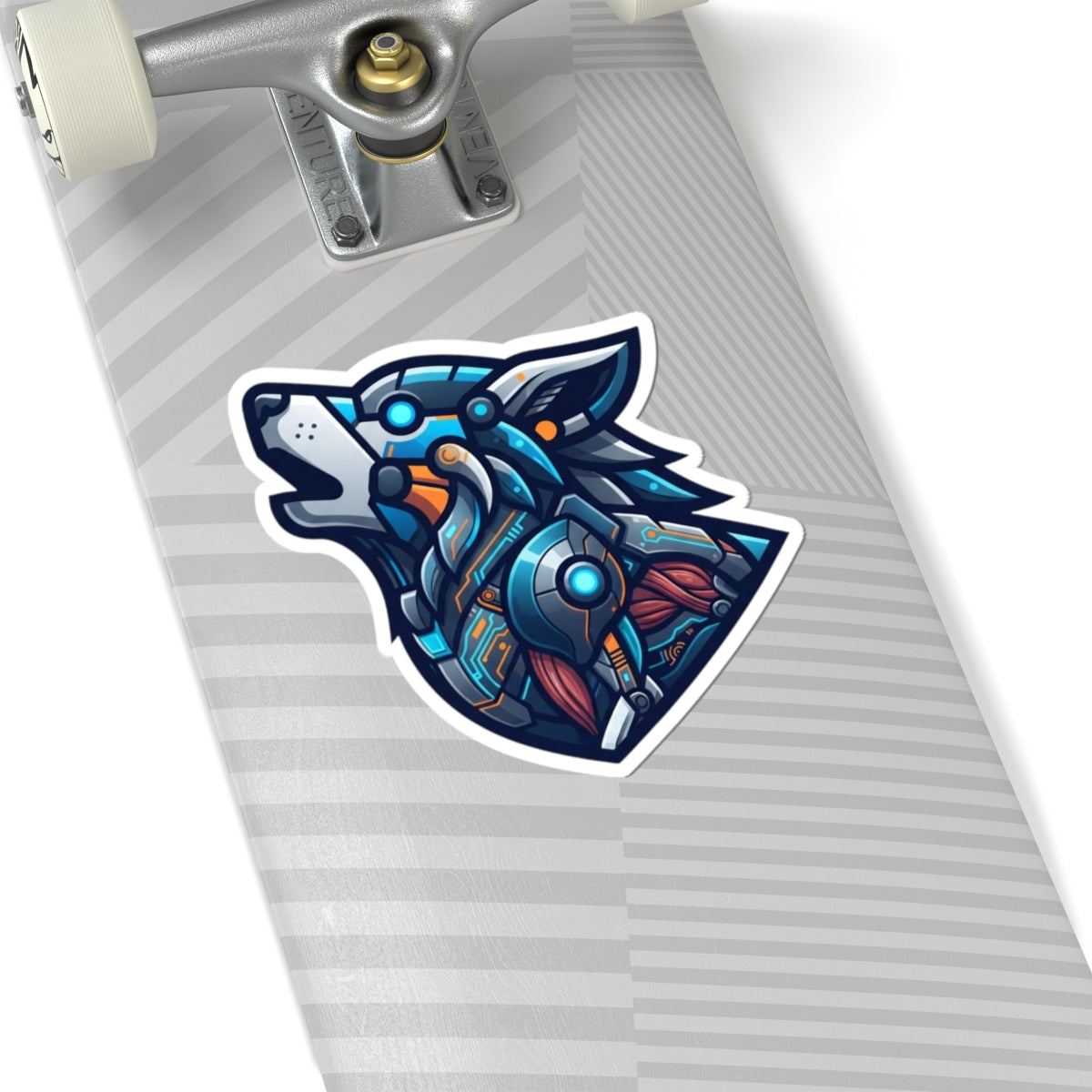 "Cyber Wolf" Sticker