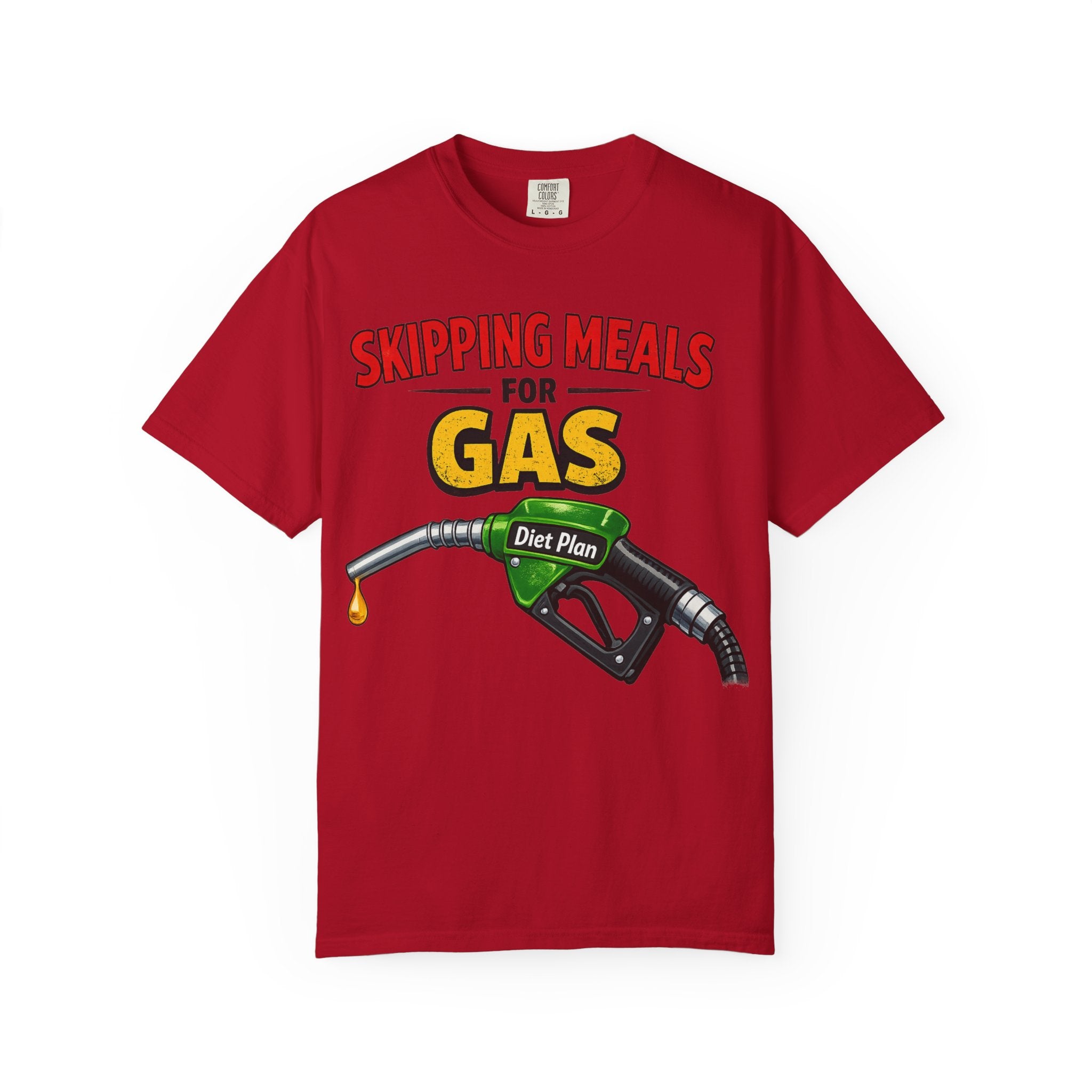 "The High-Octane Diet Plan" Unisex Garment-Dyed T-shirt