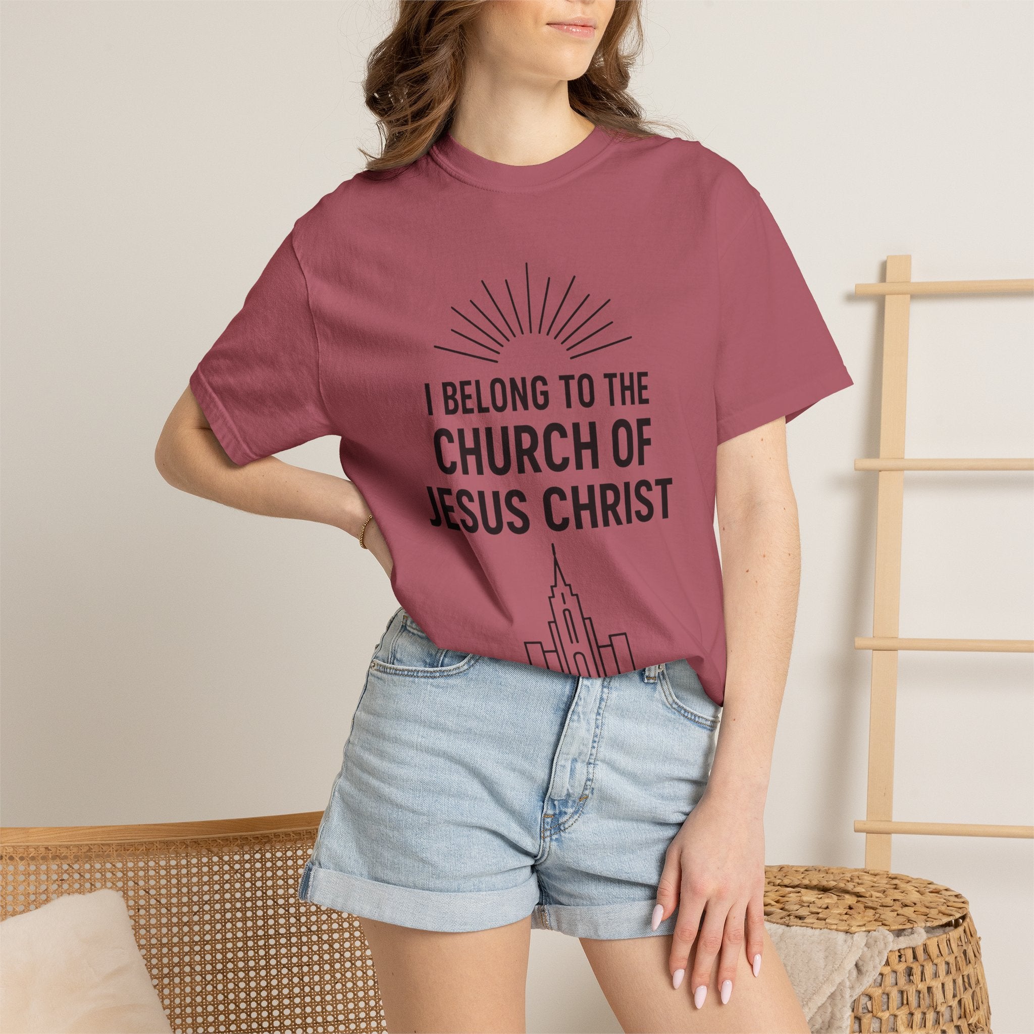 "I Belong" Unisex Garment-Dyed T-shirt