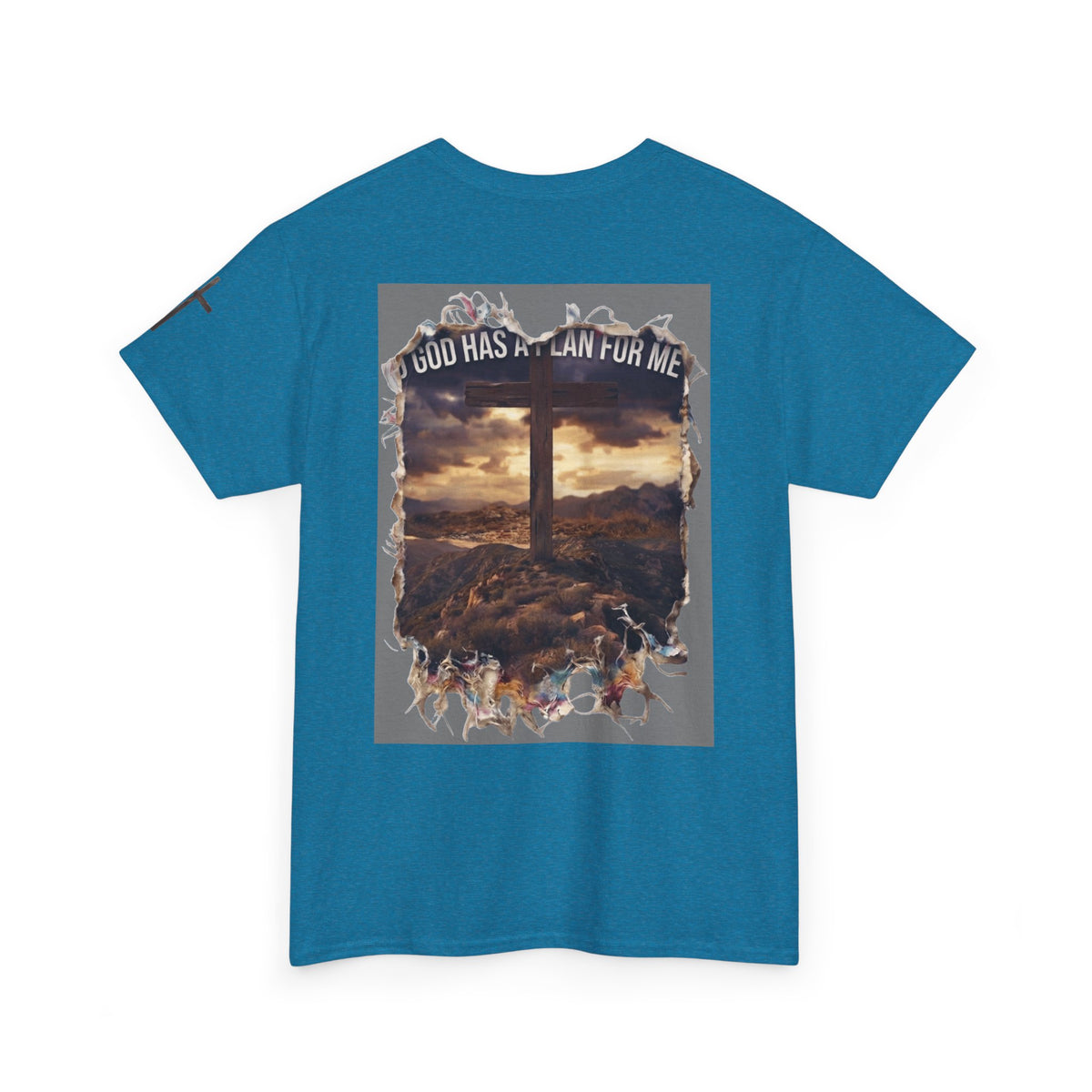 "God Has A Plan For Me" Premium Graphic Tee