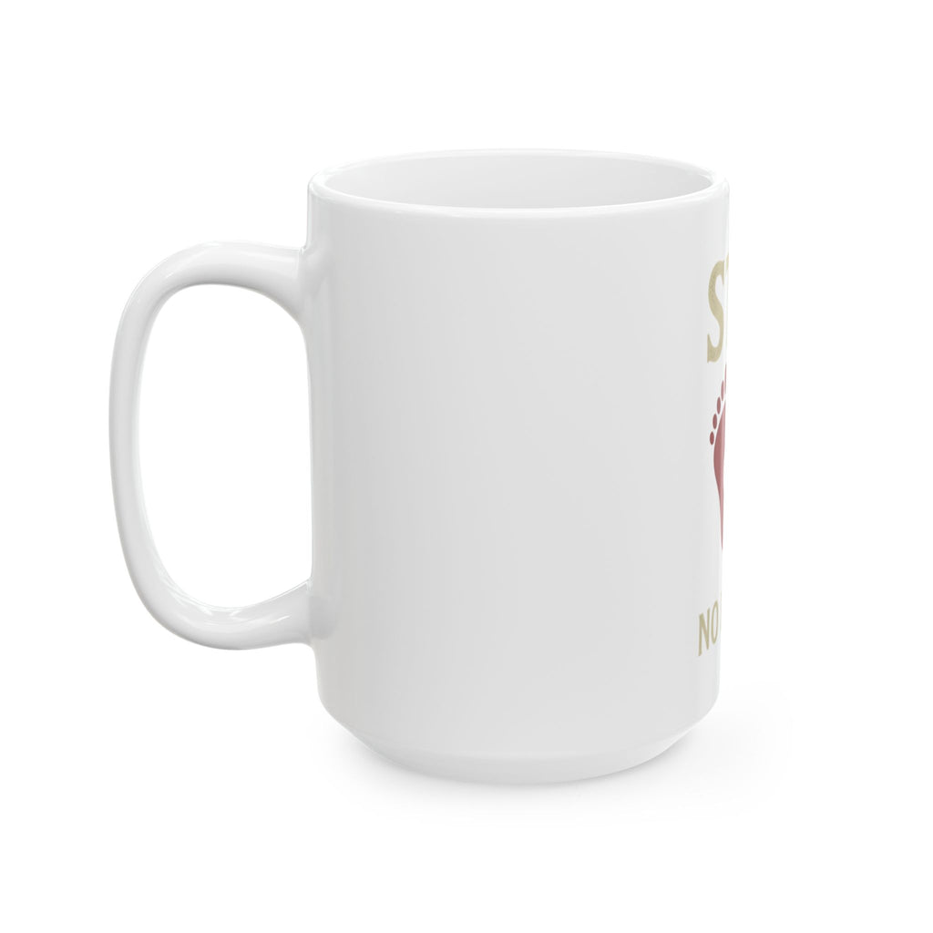 "Monster Mash" White Ceramic Mug — Graphic