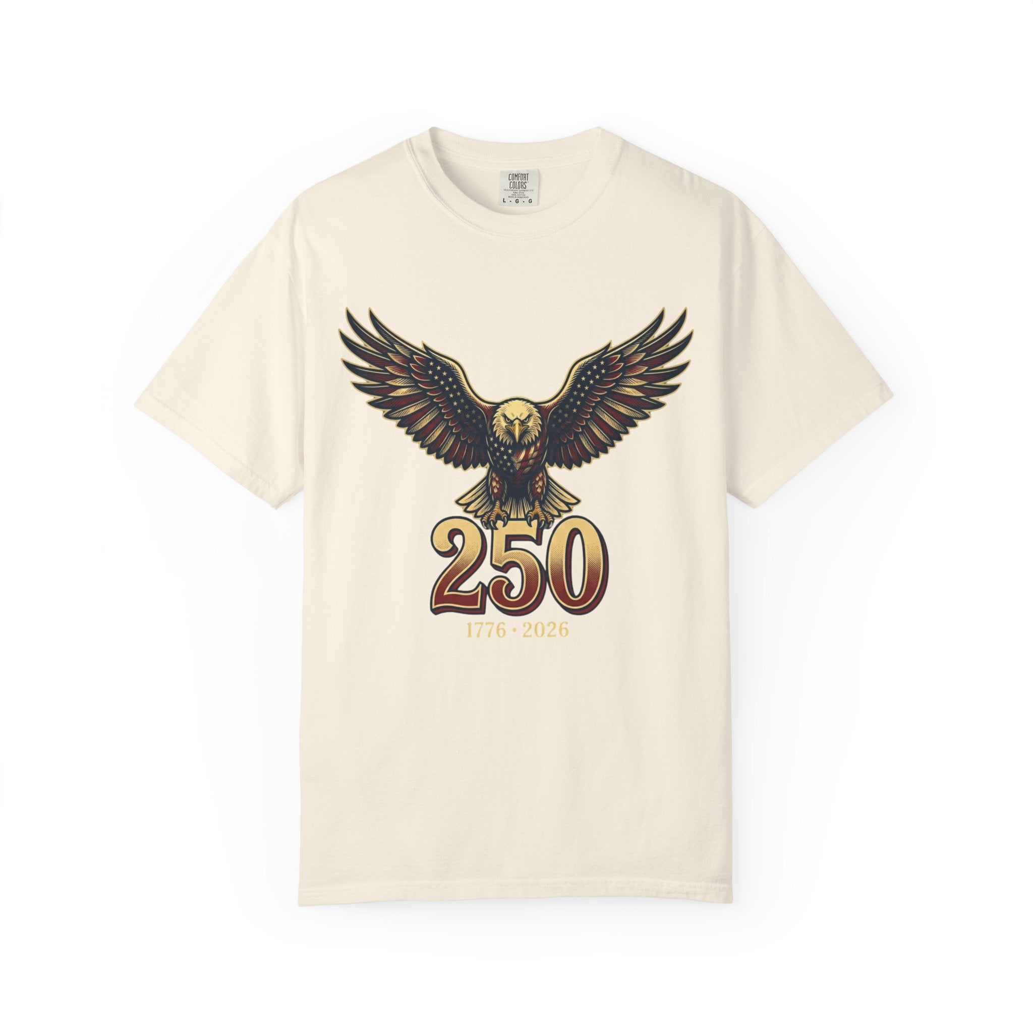 "USA Eagle 250 Years" Unisex Garment-Dyed Tee