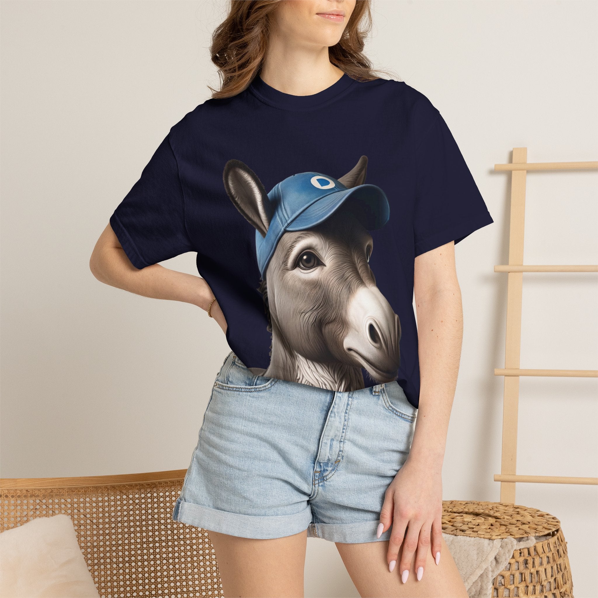 "The Party Animal (Blue Cap Edition)" Unisex Garment-Dyed T-shirt