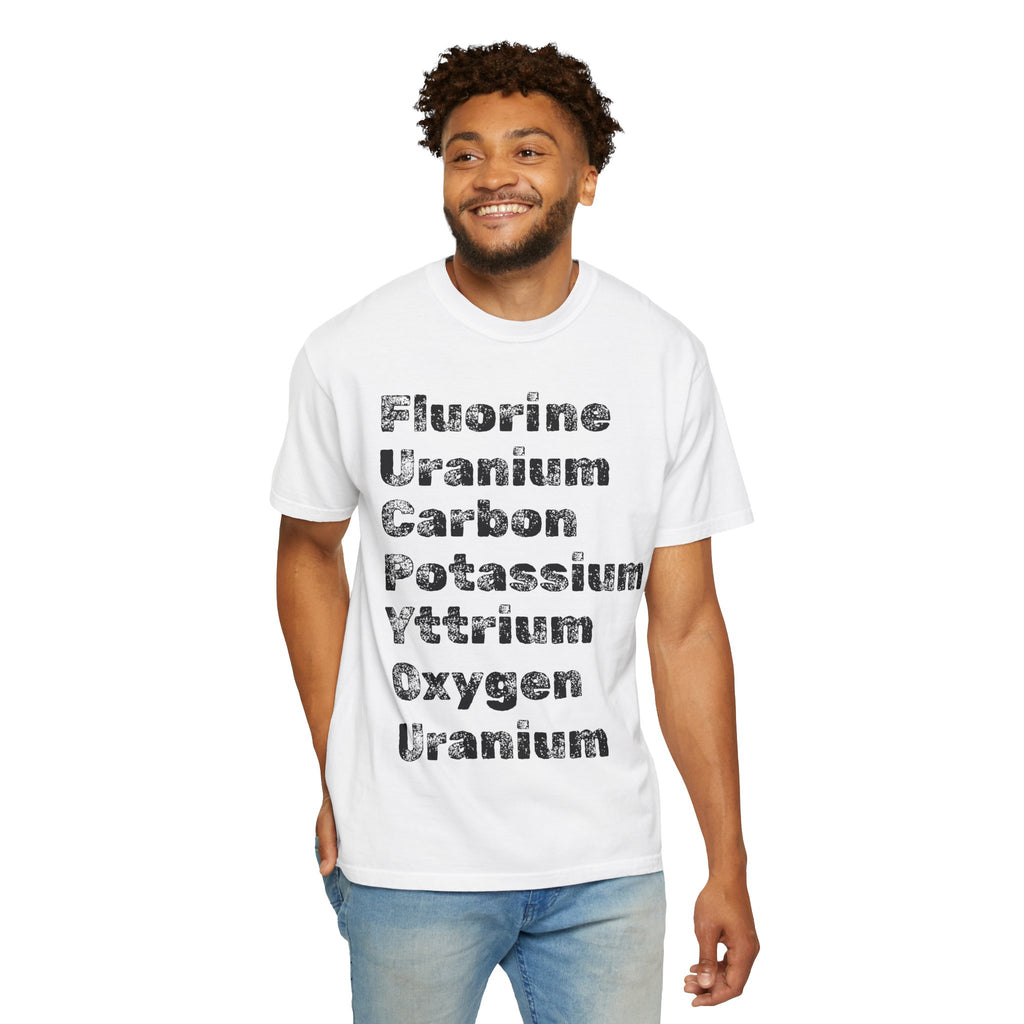 "Periodic Salt" Unisex Garment-Dyed T-shirt