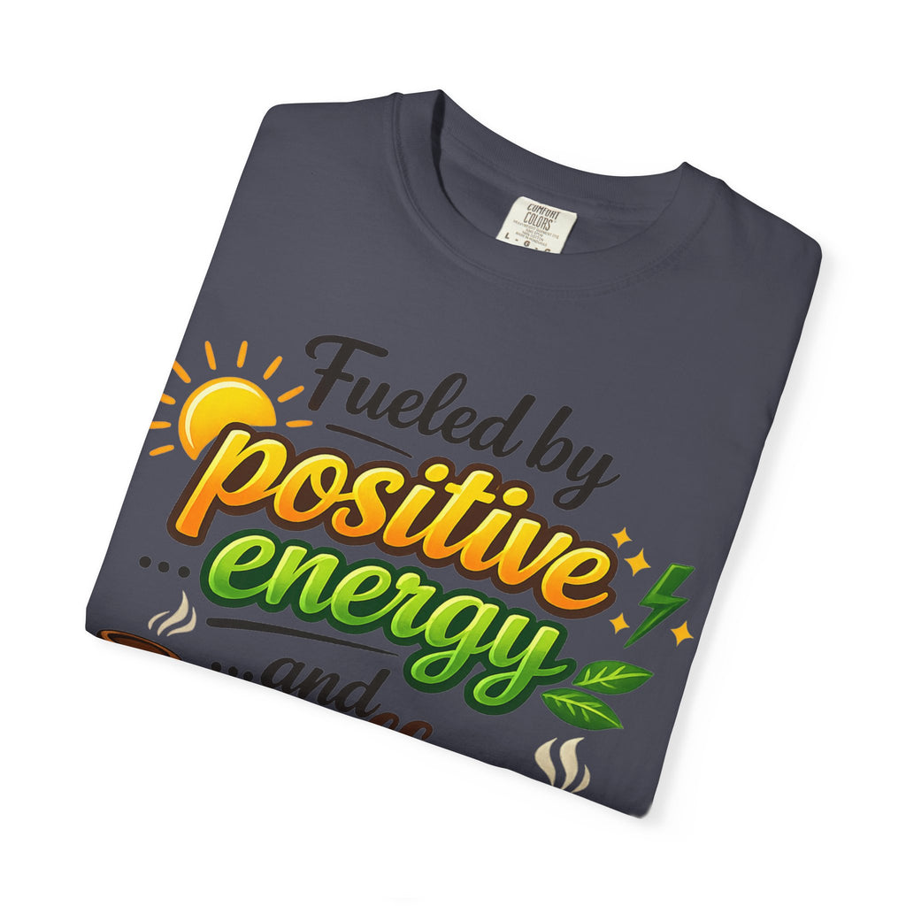 "The High-Voltage Morning Routine" Unisex Garment-Dyed T-shirt