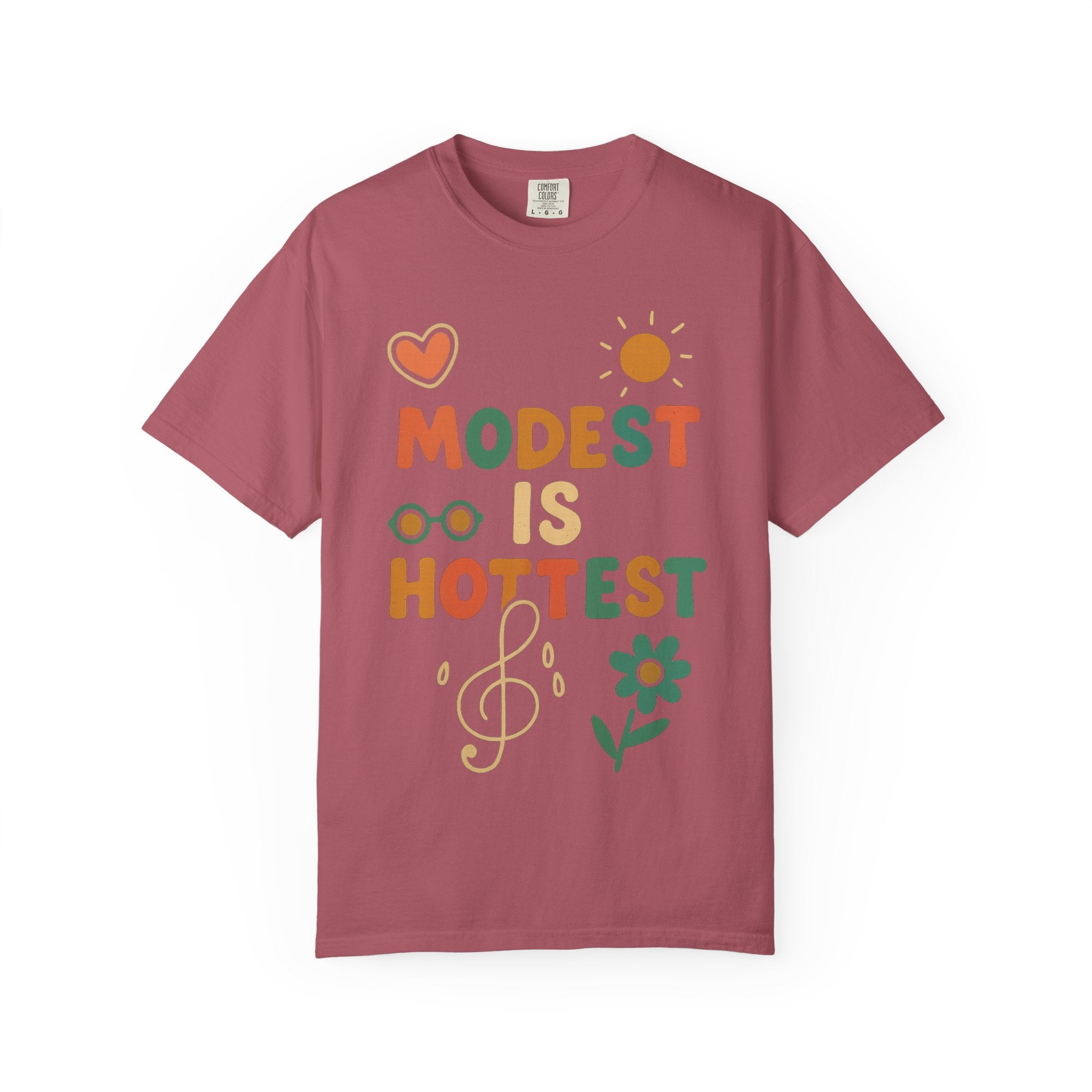 "Modest is Hottest" Unisex Garment-Dyed T-shirt