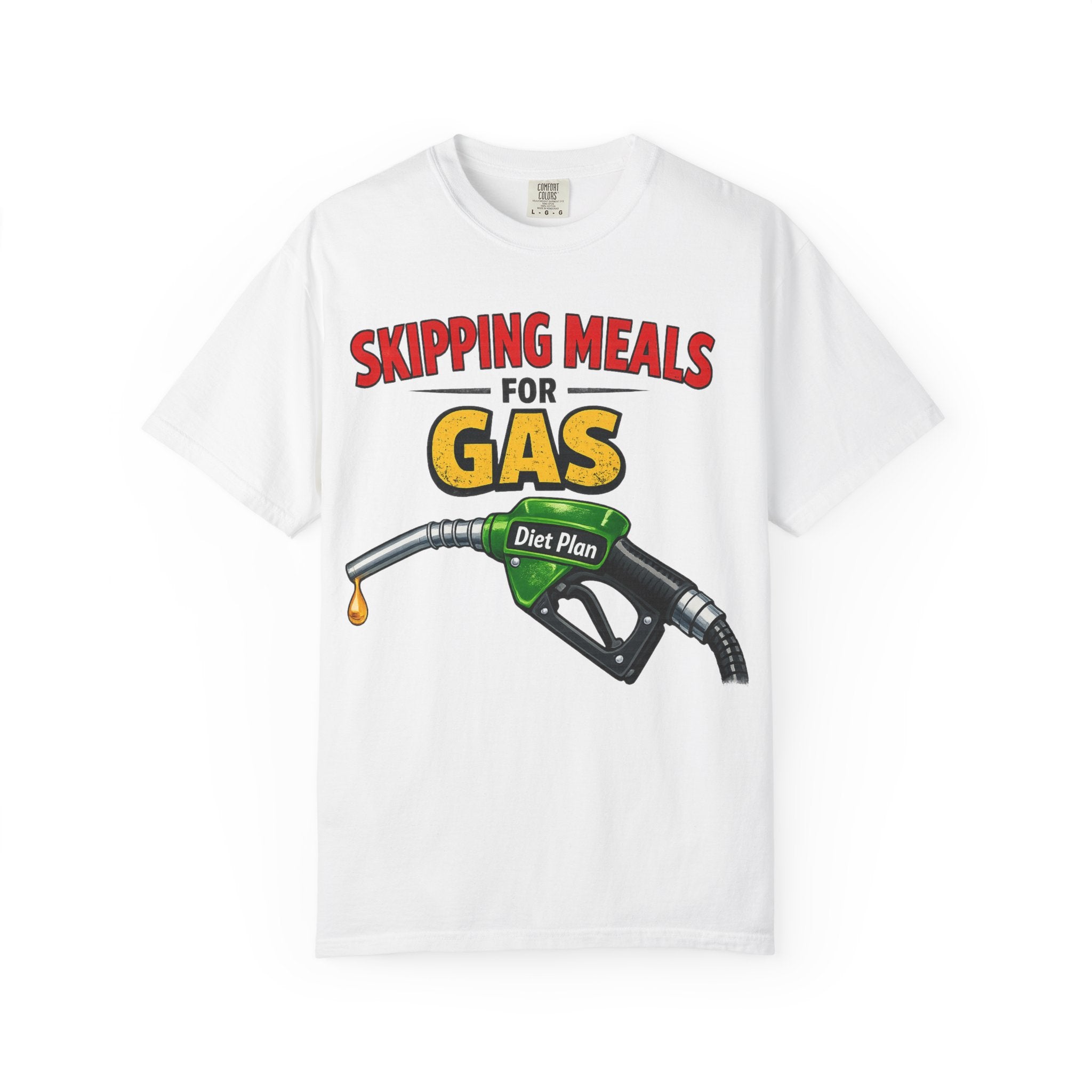 "The High-Octane Diet Plan" Unisex Garment-Dyed T-shirt