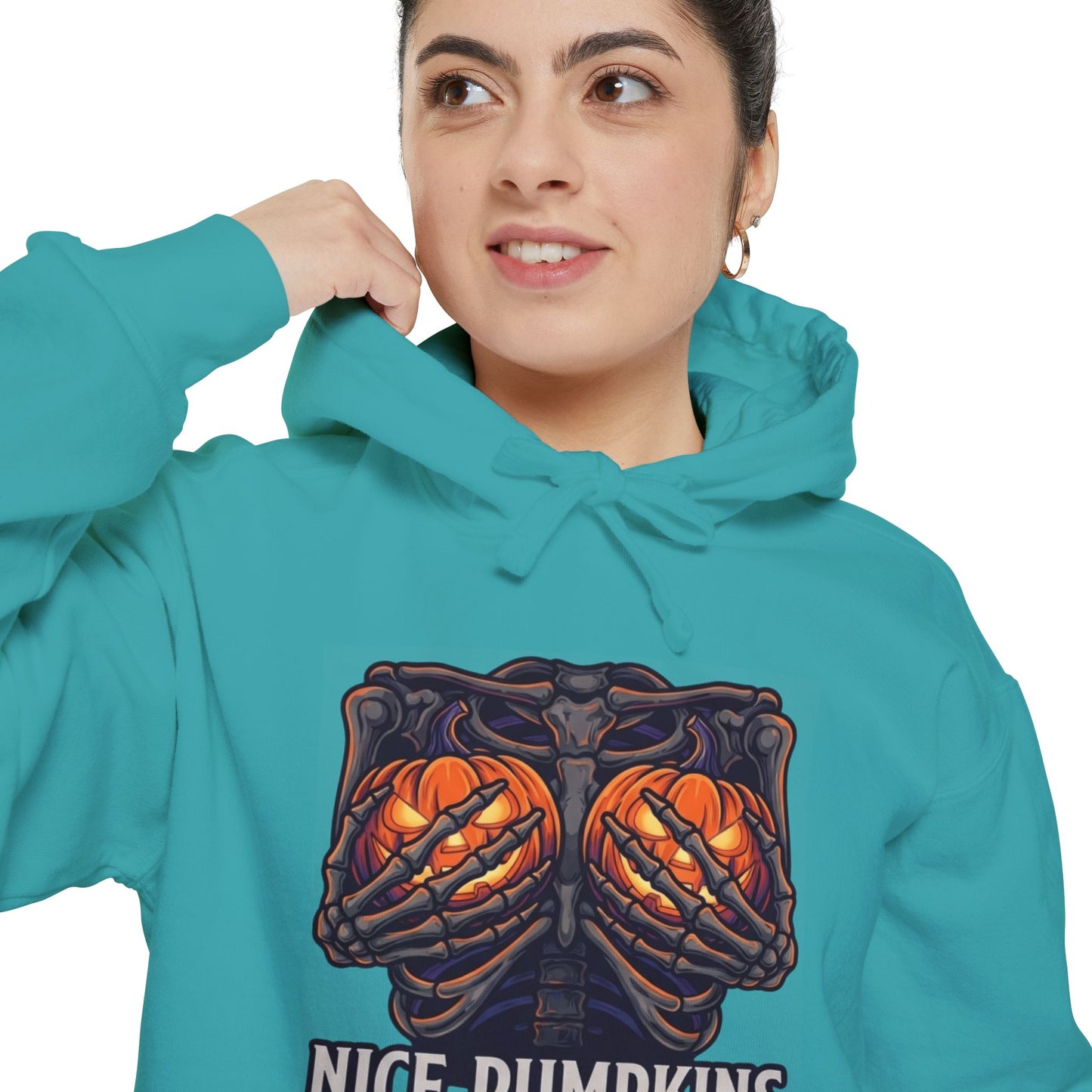 "Nice Pumpkins" Garment-Dyed Hoodie