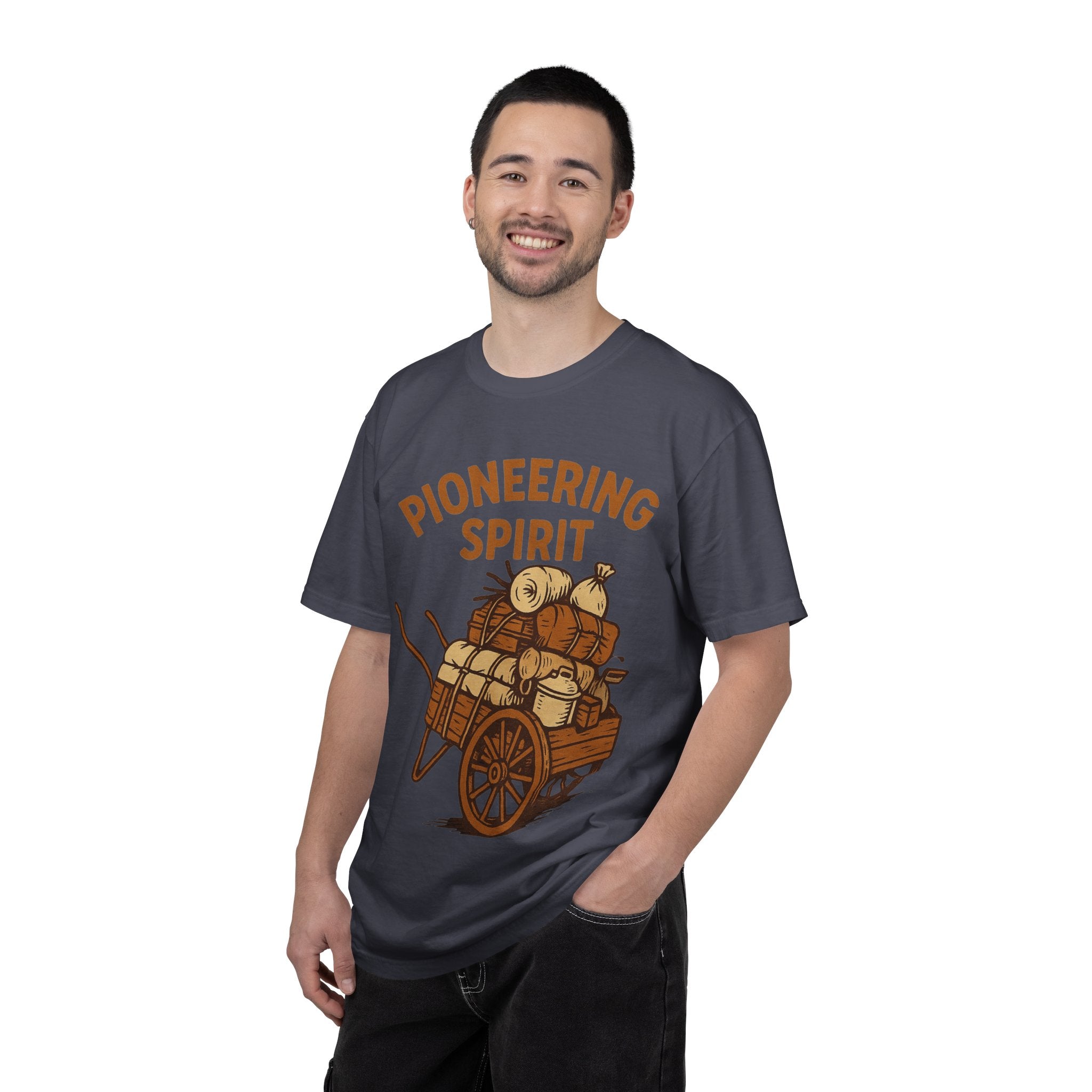"Pioneering Spirit" Unisex Garment-Dyed T-shirt