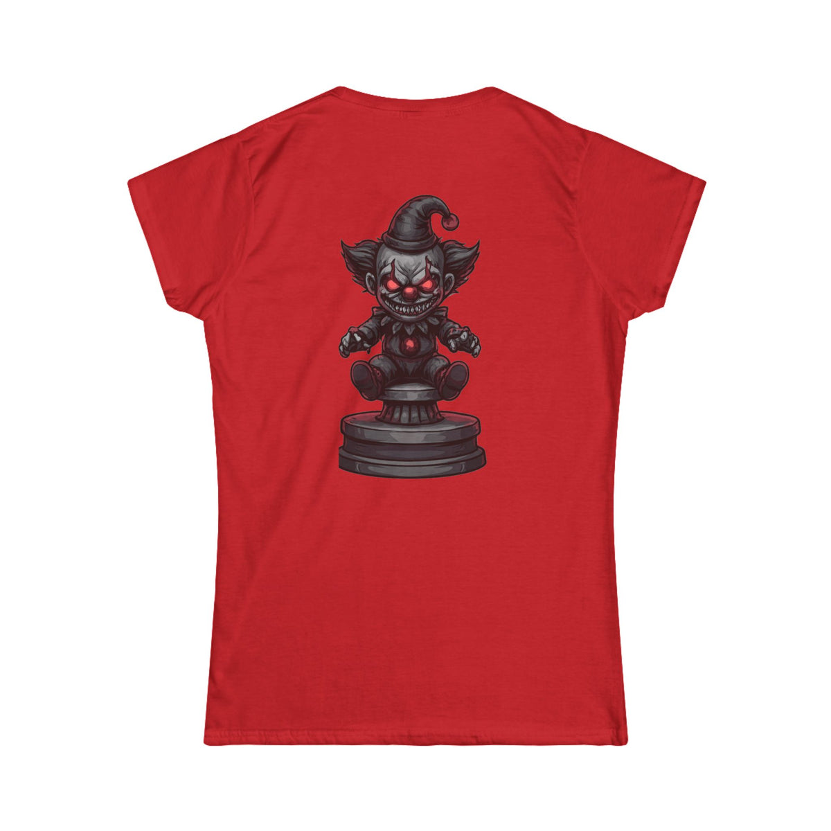 Color: Red | Nightmare Clown Women's Tee