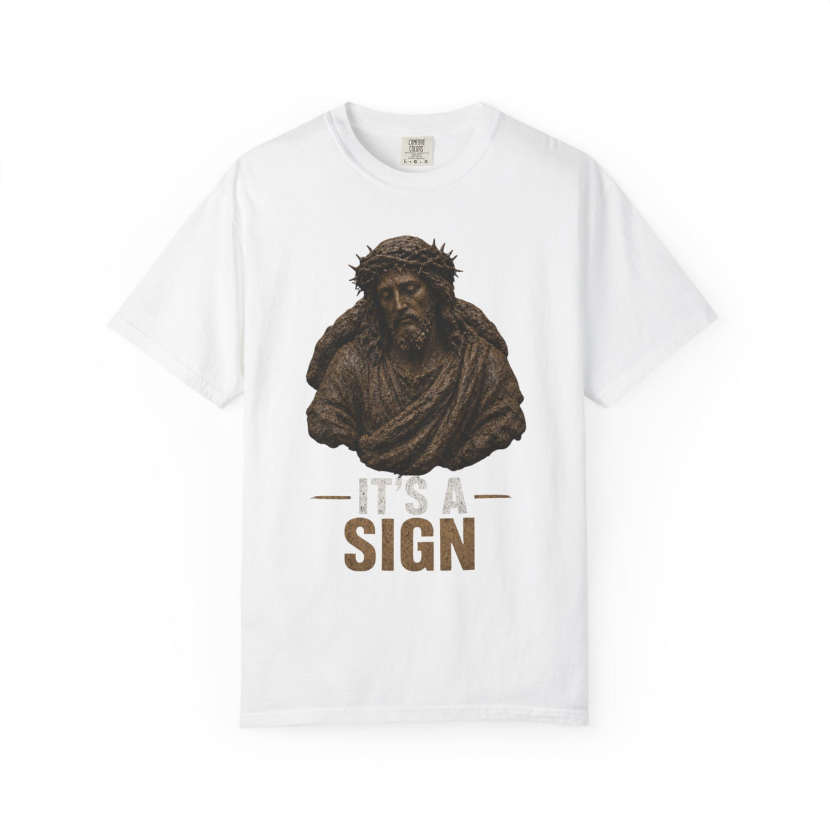"Good Book Series It's a Sign" Unisex Garment-Dyed Tee