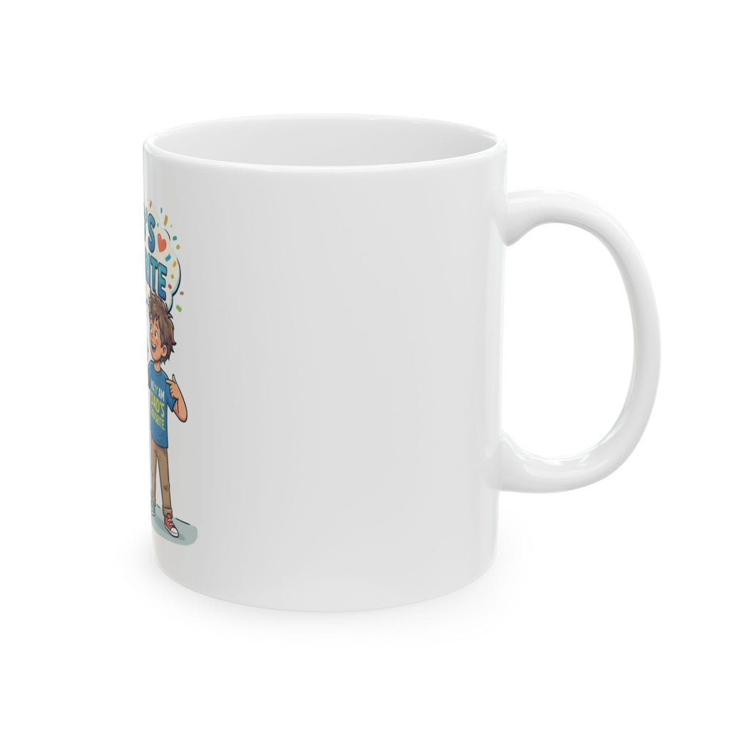 "Dad's Favorite" White Ceramic Mug