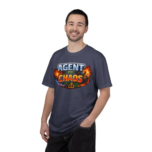 "Agent of Chaos" Unisex Garment-Dyed Tee