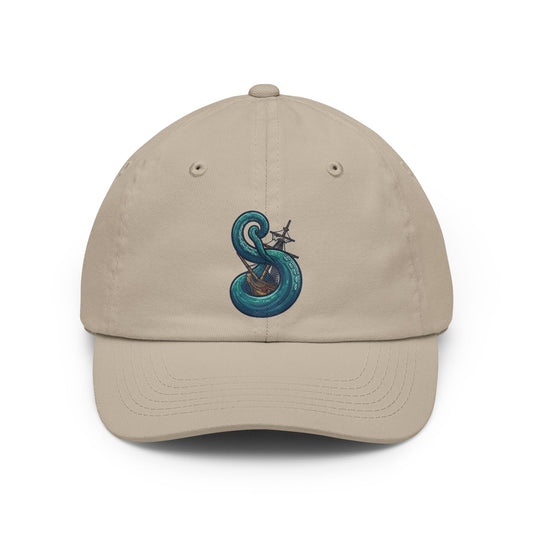 Color: Stone | The Kraken (Norse-Global Maritime) Dad Hat — Graphic