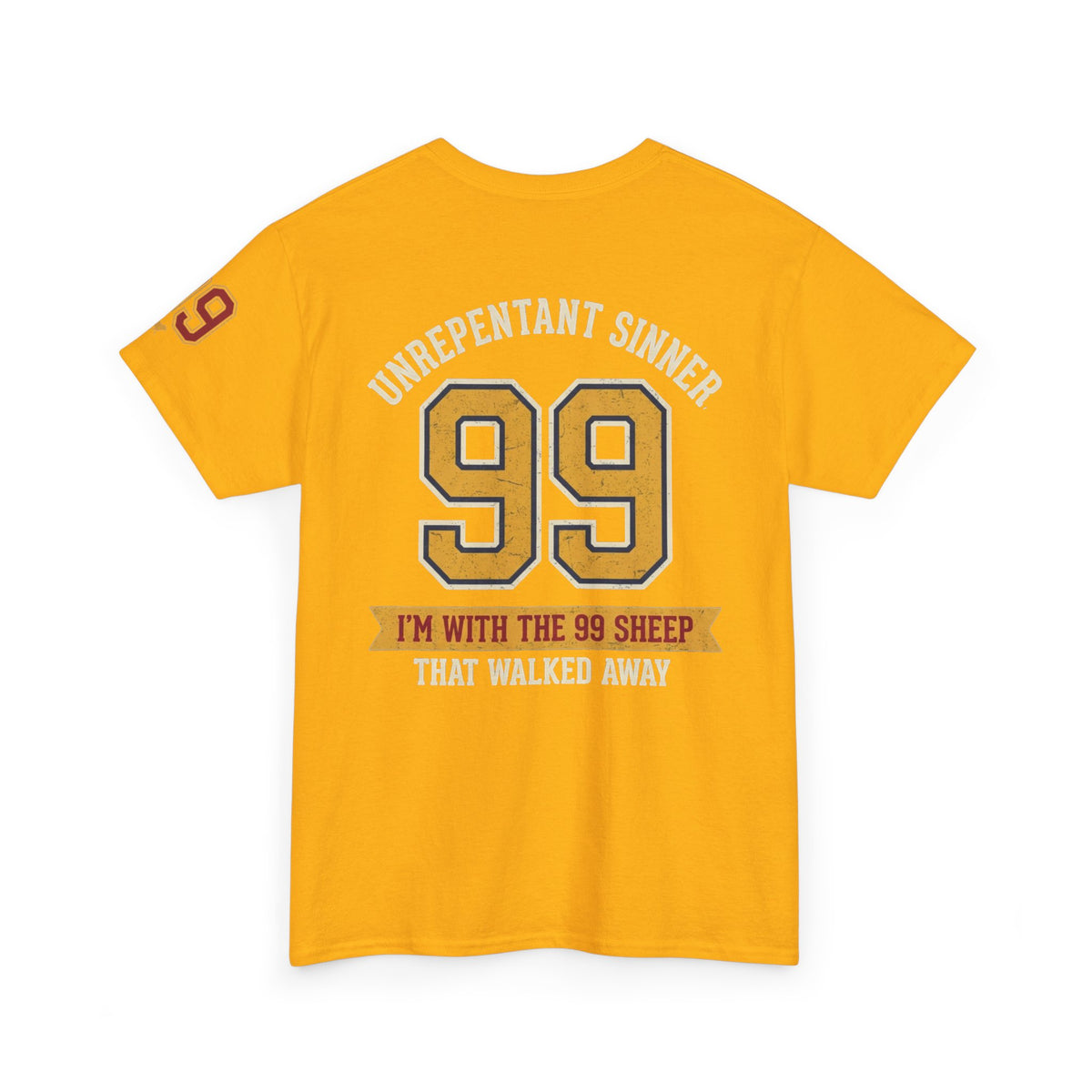 "Good Book Series 99 Unrepentant Sinner" Premium Graphic Tee