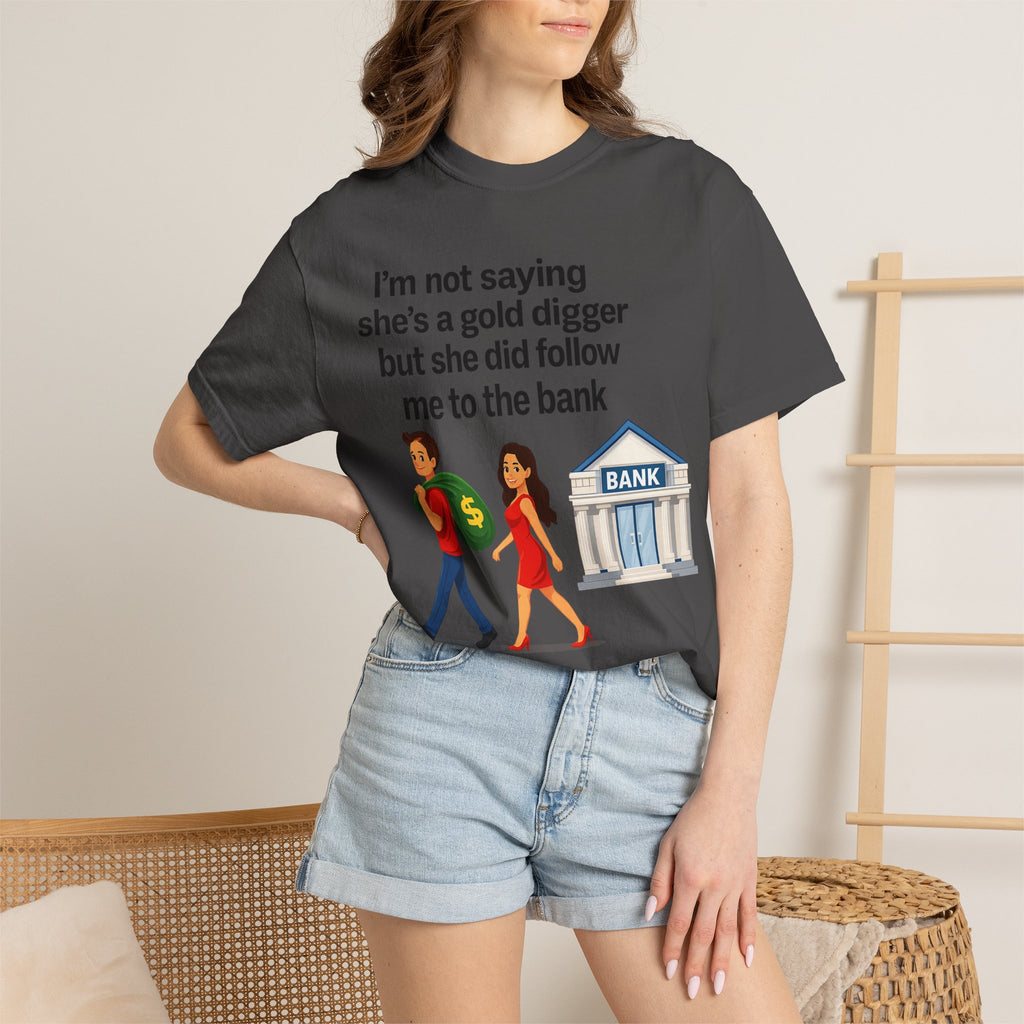 "Gold Digger" Unisex Garment-Dyed T-shirt