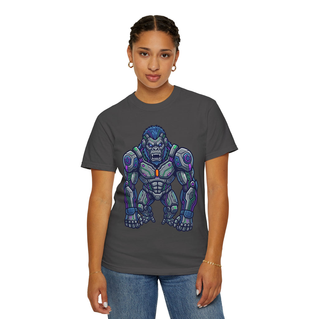 "Cyber Gorilla" Unisex Garment-Dyed Tee